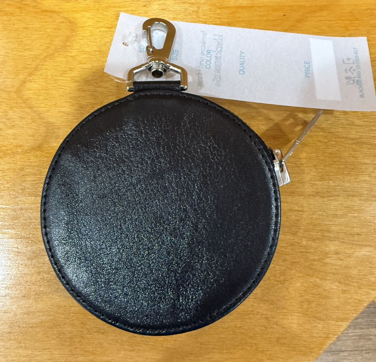 Blackmeans NEW Brain Dead Black means logo leather coin pouch purse Size ONE SIZE - 5 Thumbnail