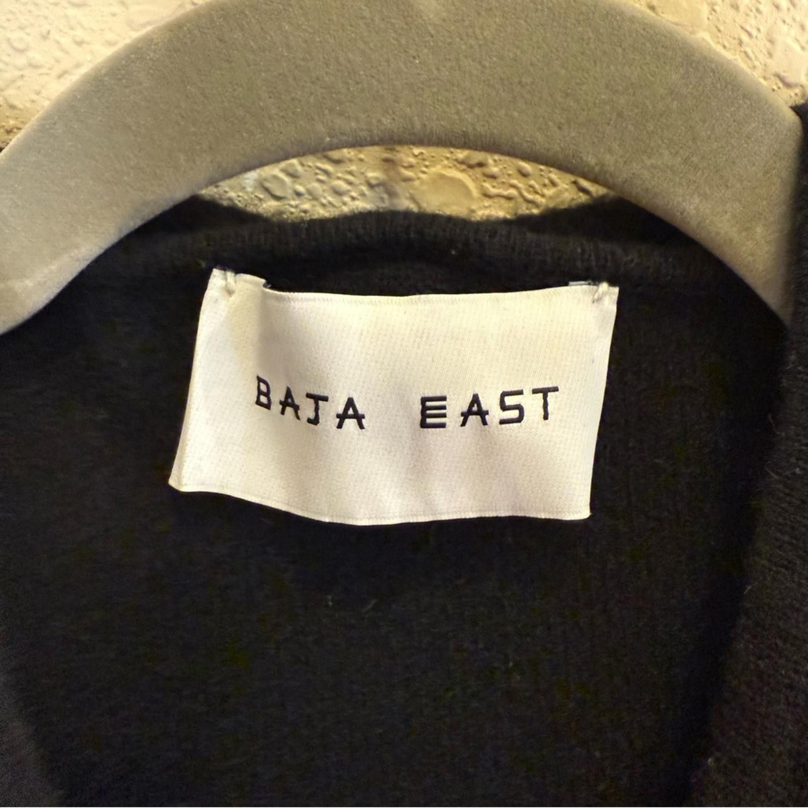 Baja East Baja East Black Cashmere Hooded Zip Front Cardigan Sz 3 Size XL / US 12-14 / IT 48-50 - 7 Thumbnail