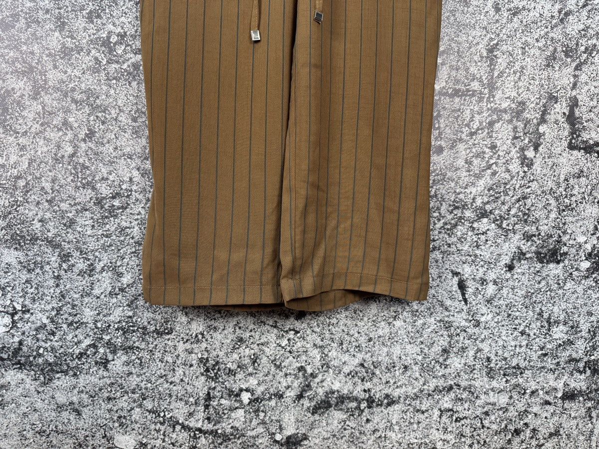 Dior Christian Dior Striped Jumpsuit Logo Straps Brown Size S Size S / US 4 / IT 40 - 4 Thumbnail