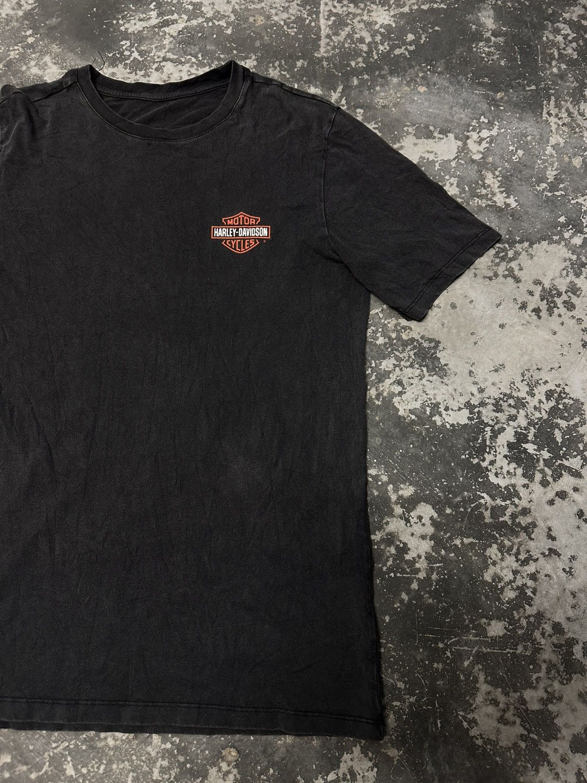 Harley Davidson × Vintage Vintage Harley Davidson T-Shirt Black 1993 Tiger Graphic Tee Size US M / EU 48-50 / 2 - 6 Thumbnail