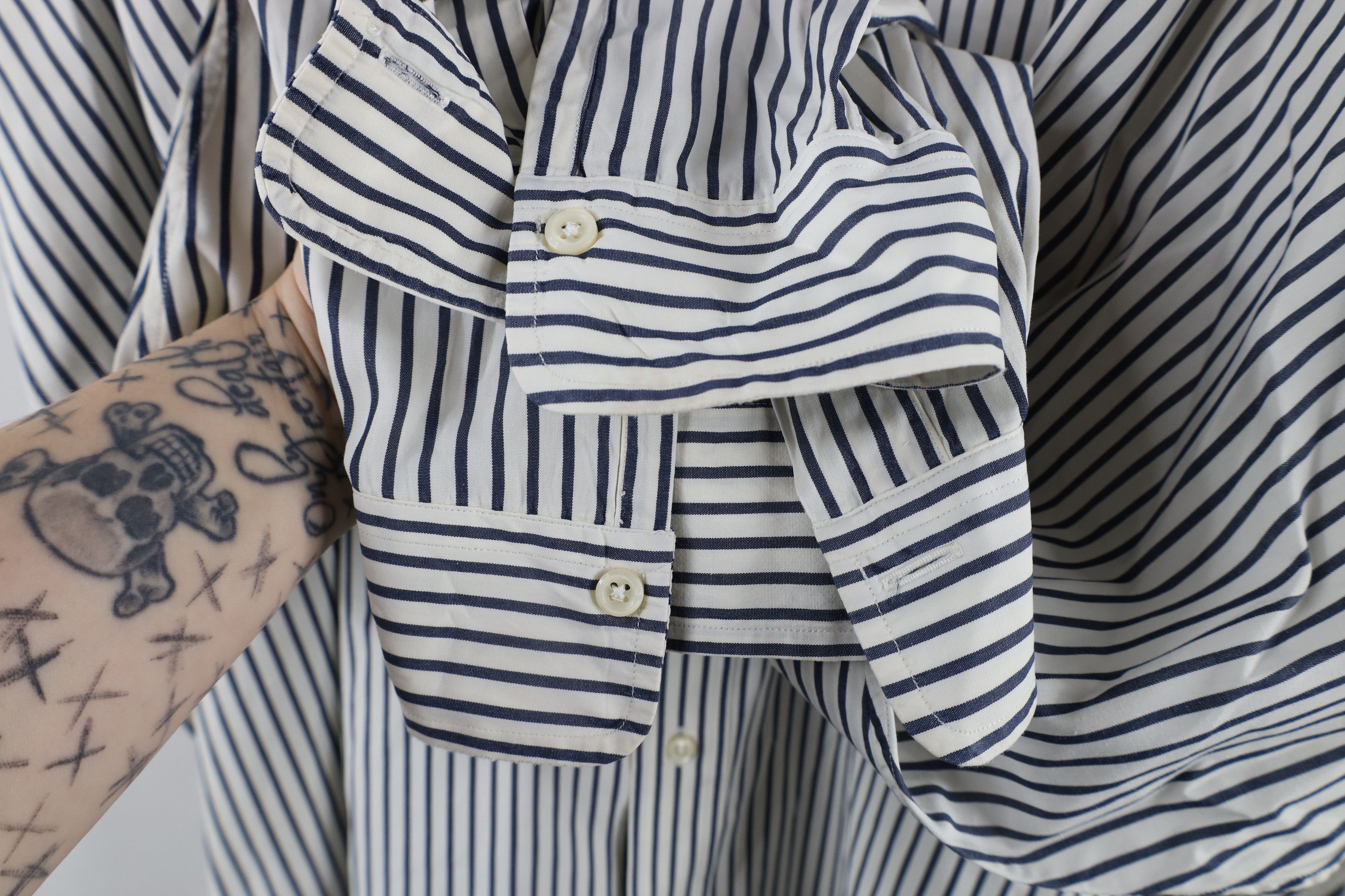 Ralph Lauren × Vintage Vintage 90s Ralph Lauren Collared Button Down Shirt Cotton Size US XXL / EU 58 / 5 - 6 Thumbnail