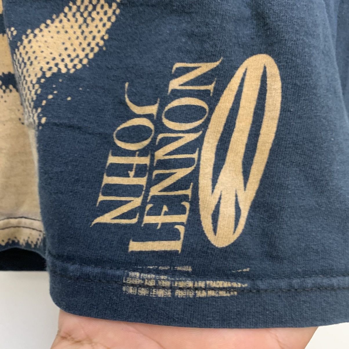 Other Vintage John Lennon Face Tee 90s Style Size US M / EU 48-50 / 2 - 5 Thumbnail