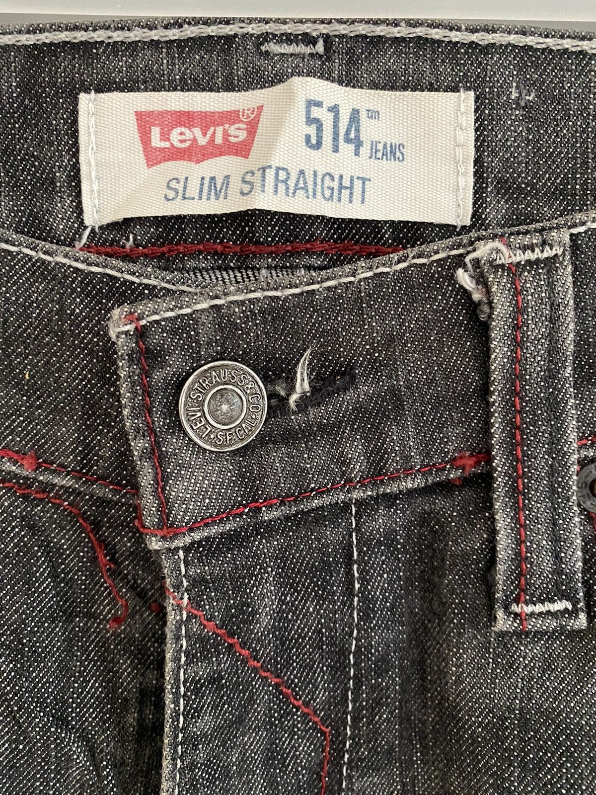 Levi's Levis 514 Slim Straight Custom Size US 30 / EU 46 - 7 Thumbnail