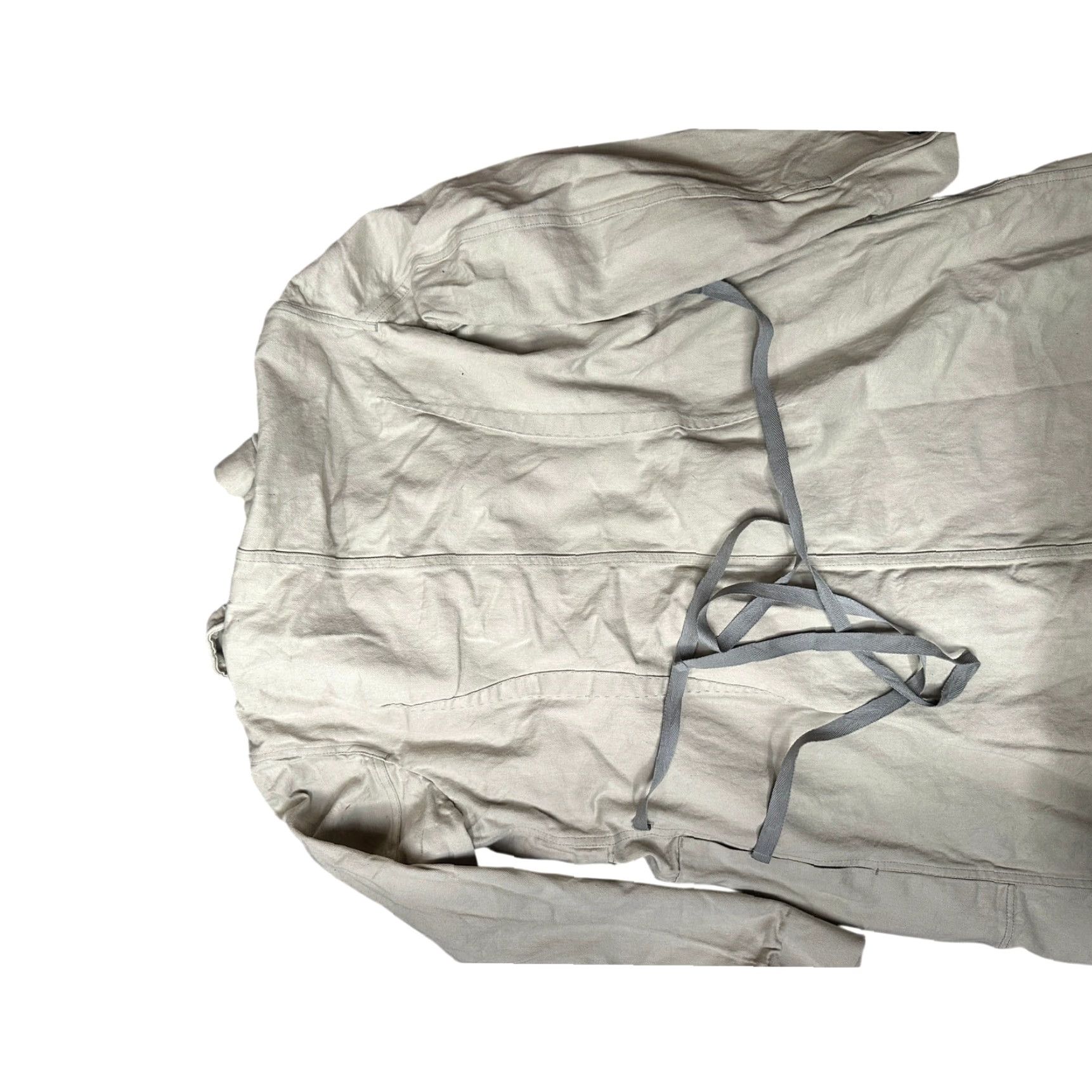 G-Star G-Star Raw Research GSRR Selvedge Dust Coat Womens Large D19098-C671-150 Beig e Overcoat Coat Linen Inner New title Size L / US 10 / IT 46 - 5 Thumbnail