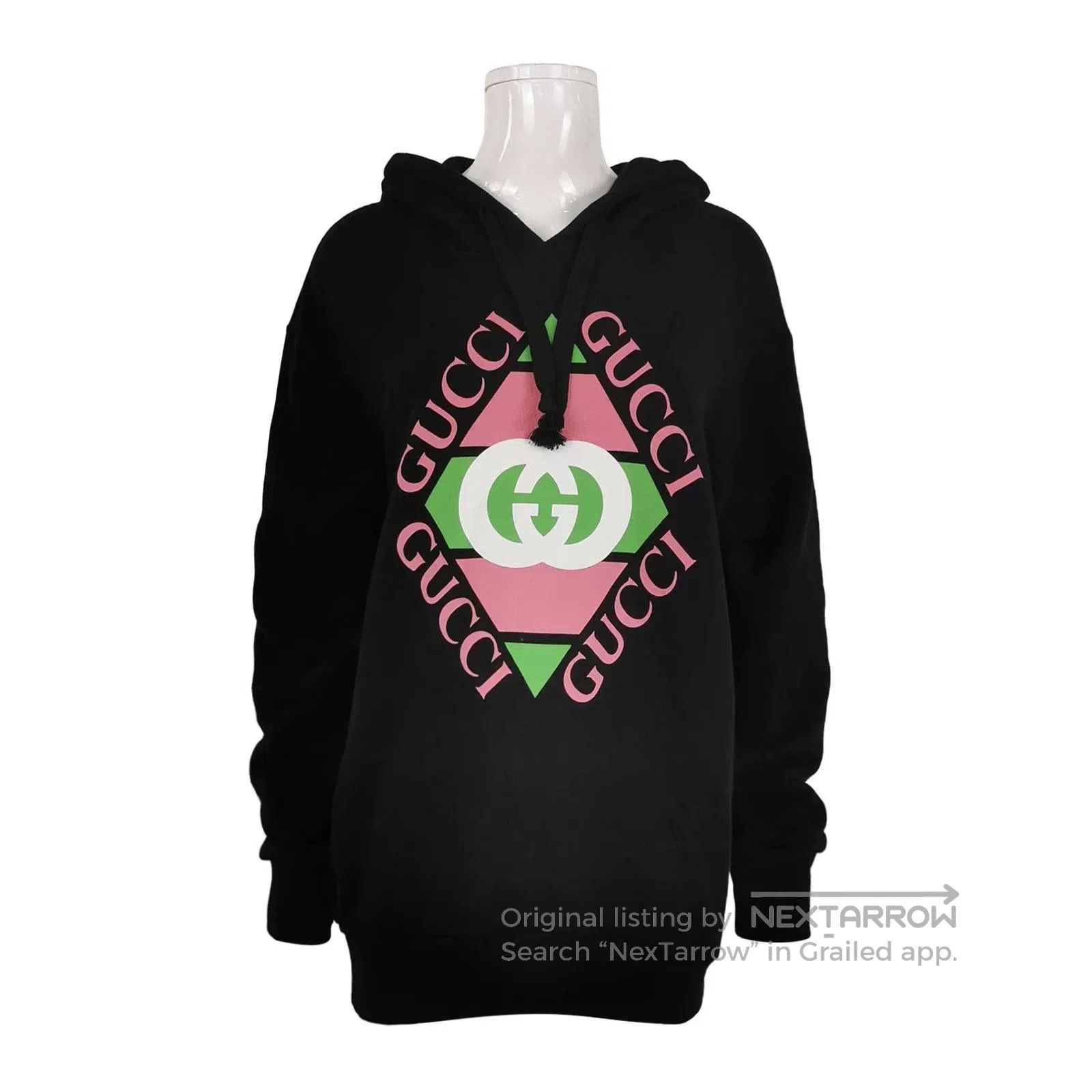 Gucci Cotton Interlocking G Hooded Sweatshirt S.