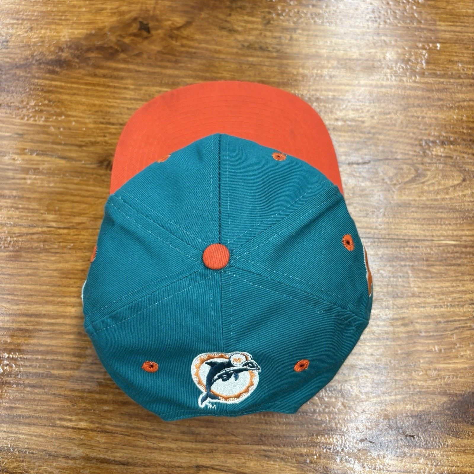Logo 7 Vintage NFL Miami Dolphins X Taz Looney Toons Snap Back Hat Size ONE SIZE - 5 Thumbnail