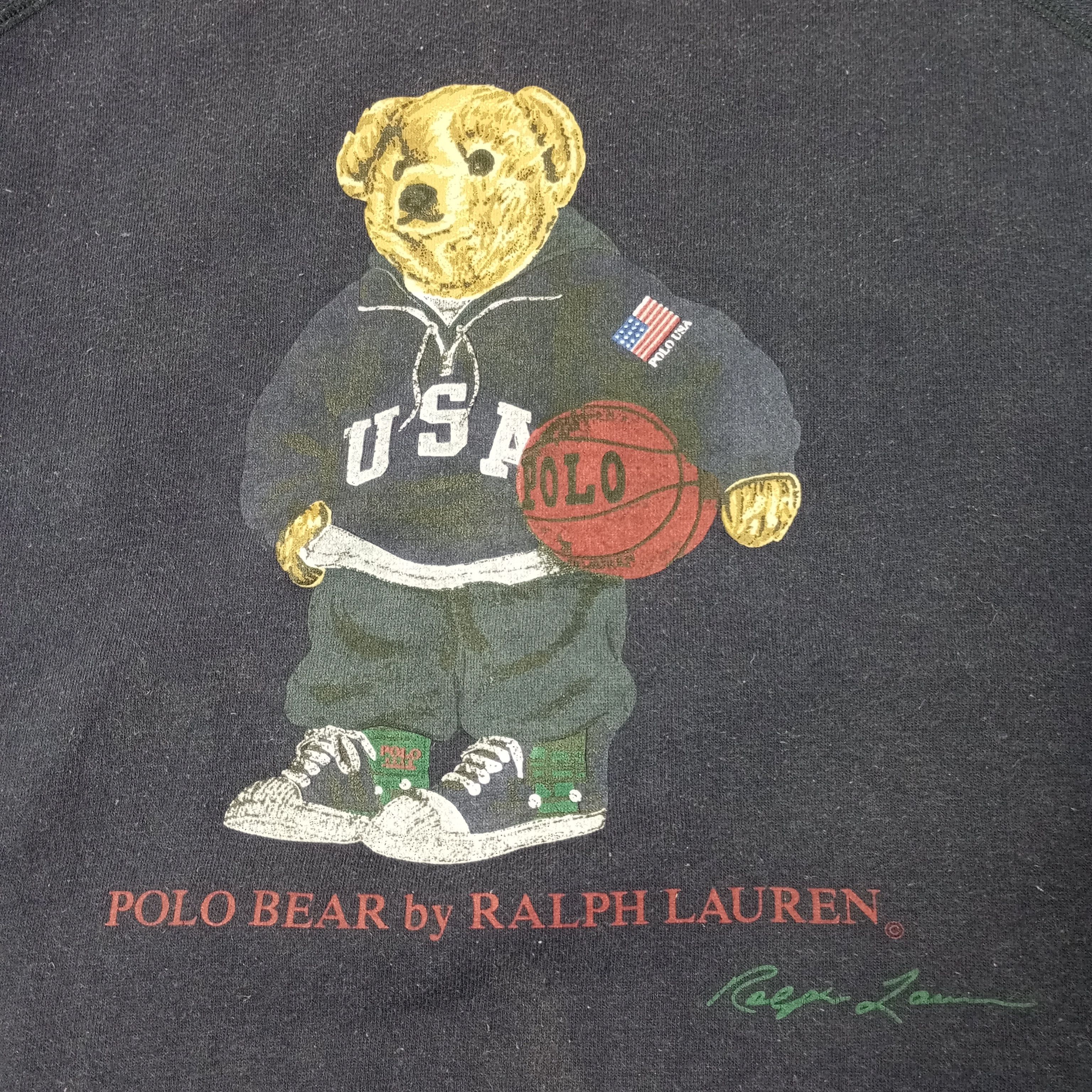 Polo Ralph Lauren Polo Bear by Ralph Lauren Fashion Brand Sweatshirt c242n23 Size US M / EU 48-50 / 2 - 2 Thumbnail