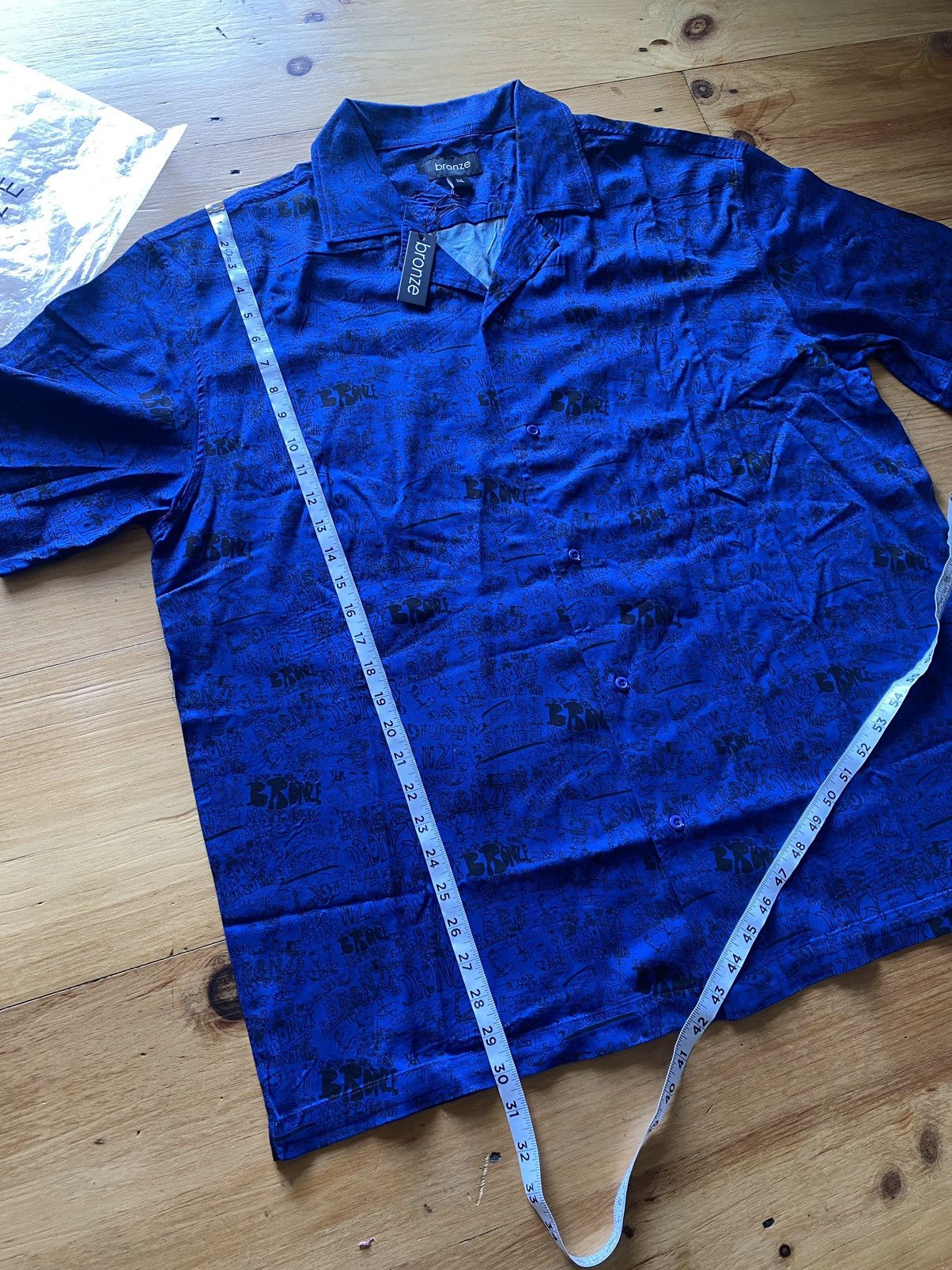 Bronze 56k Xxl Bronze56k AOP button up silky shirt New Size US XXL / EU 58 / 5 - 6 Thumbnail