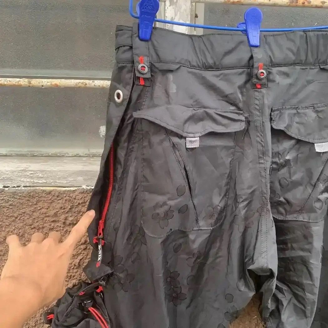 Goretex CRAZY💥 Nix Unisex Ski Multi Pocket Zip Pants Spring Waist L Size US 34 / EU 50 - 18 Thumbnail