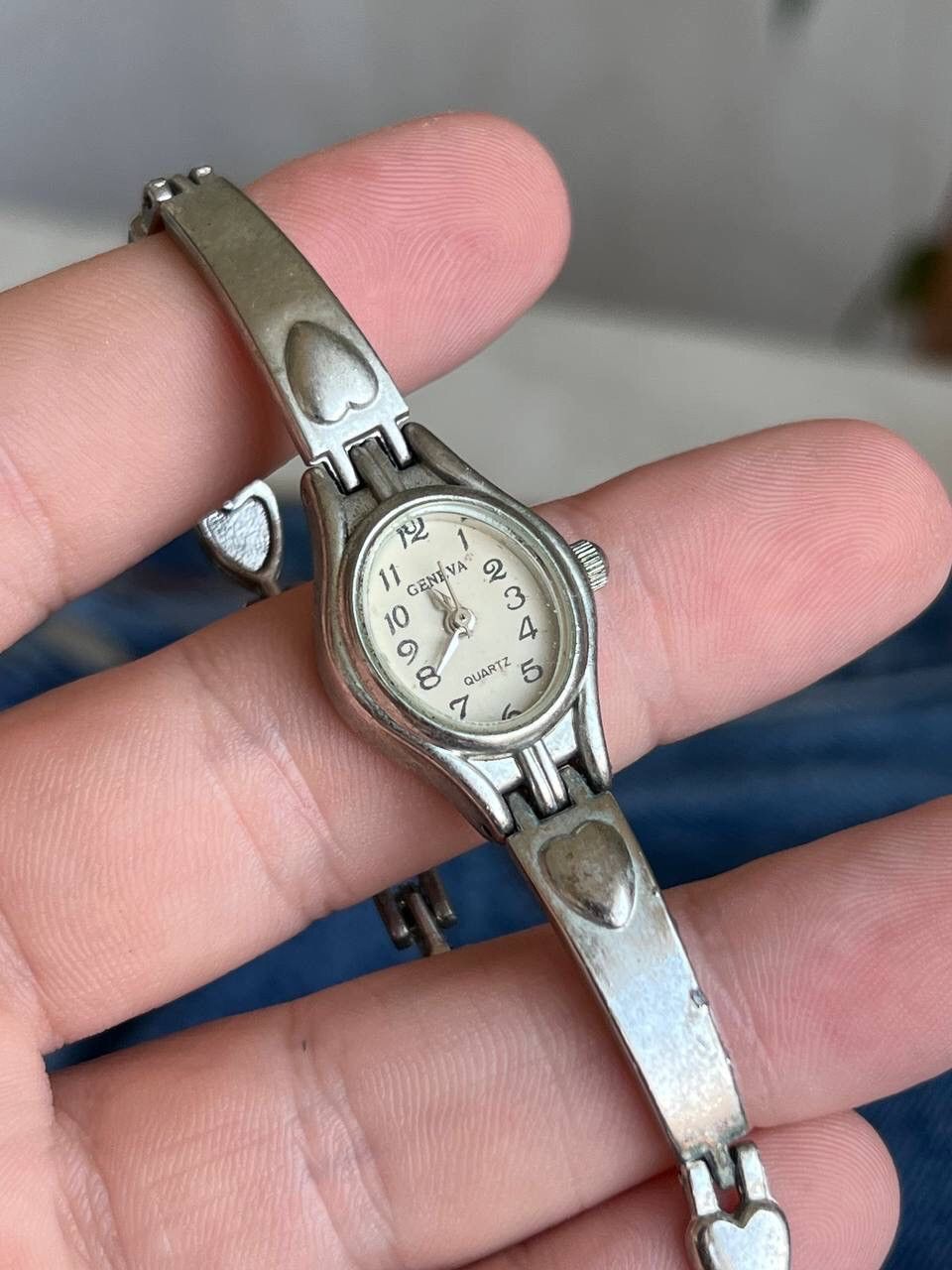 Japanese Brand × Vintage Vintage ❤️ Heart Japanese style futuristic Steel Watch Size ONE SIZE - 4 Thumbnail