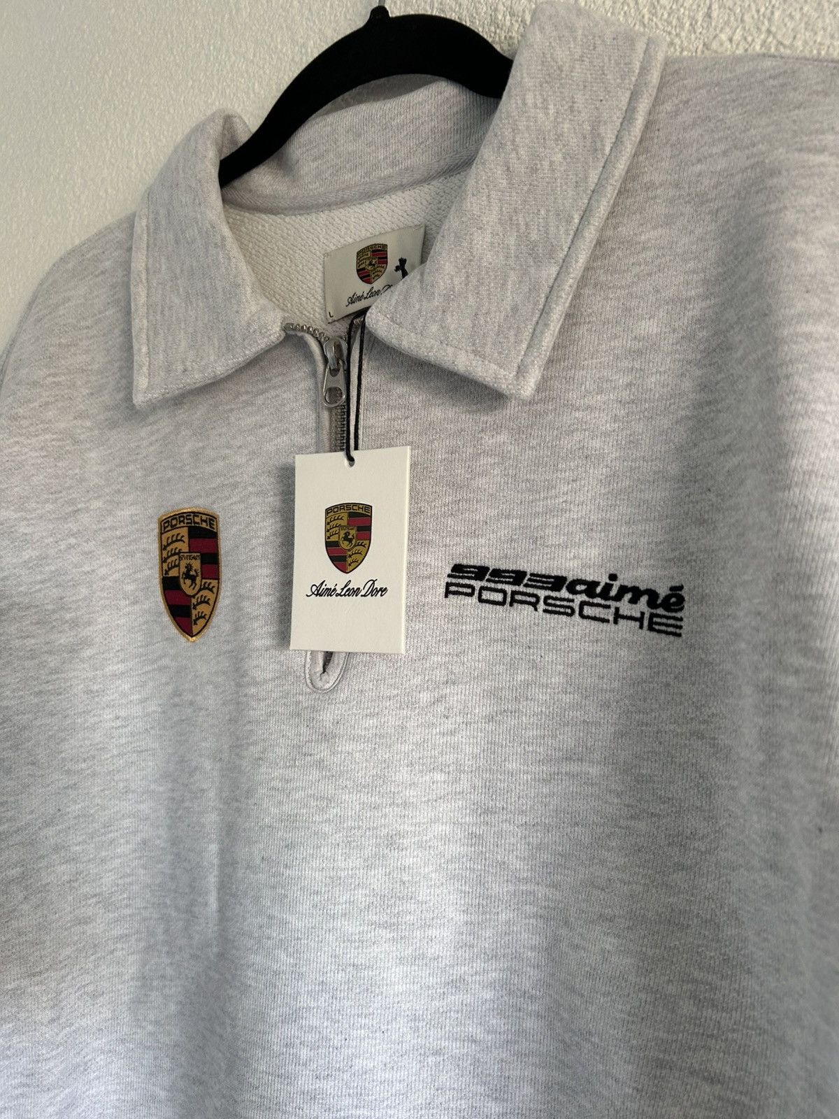 Aime Leon Dore × Porsche Design Aimé leon dore / Porsche 993 Quarter Zip Pullover Size US L / EU 52-54 / 3 - 2 Thumbnail