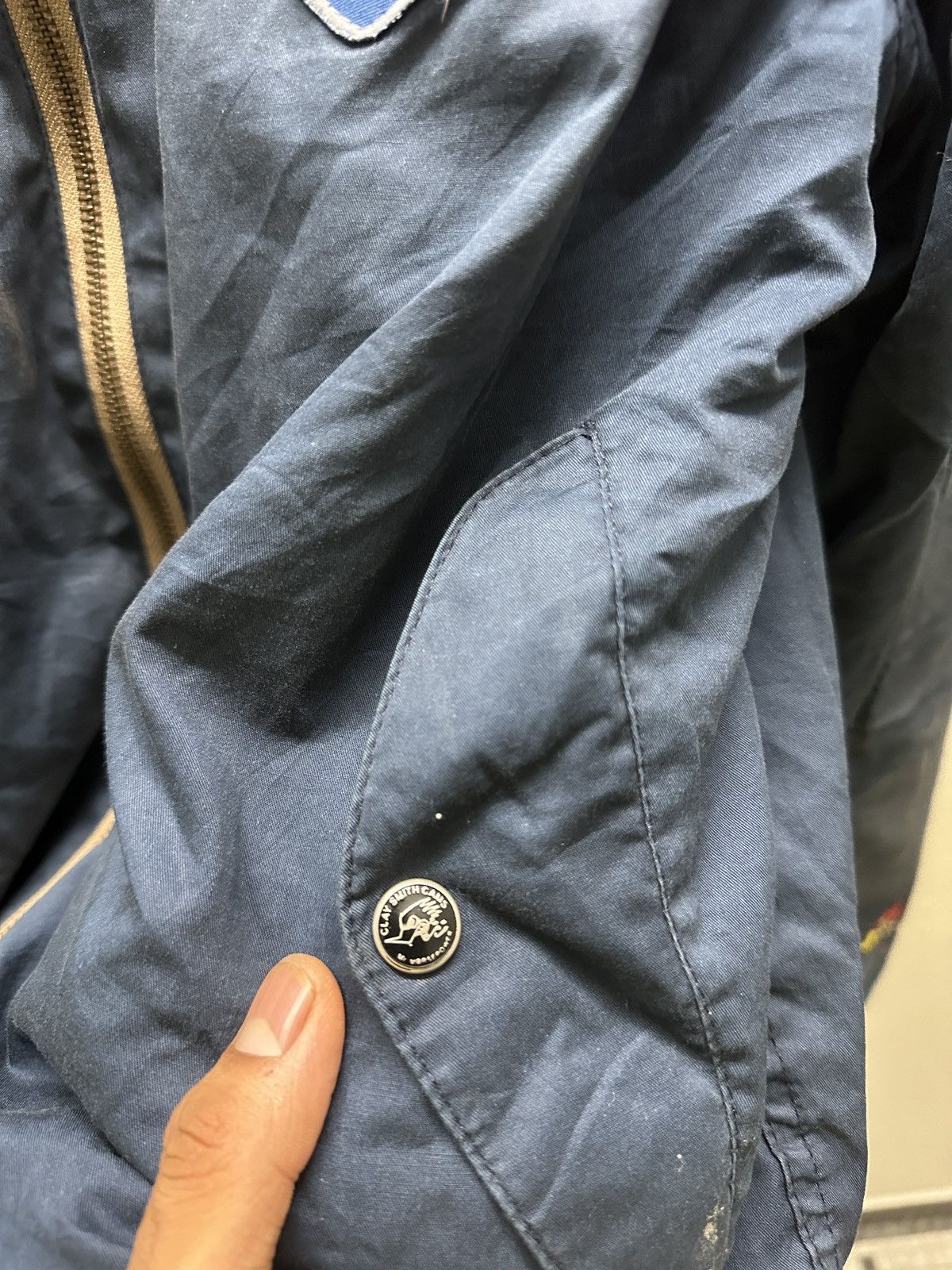 Vintage Vintage Clay Smith Hot Rod Thunder Racing Calif Jacket Size US L / EU 52-54 / 3 - 15 Thumbnail