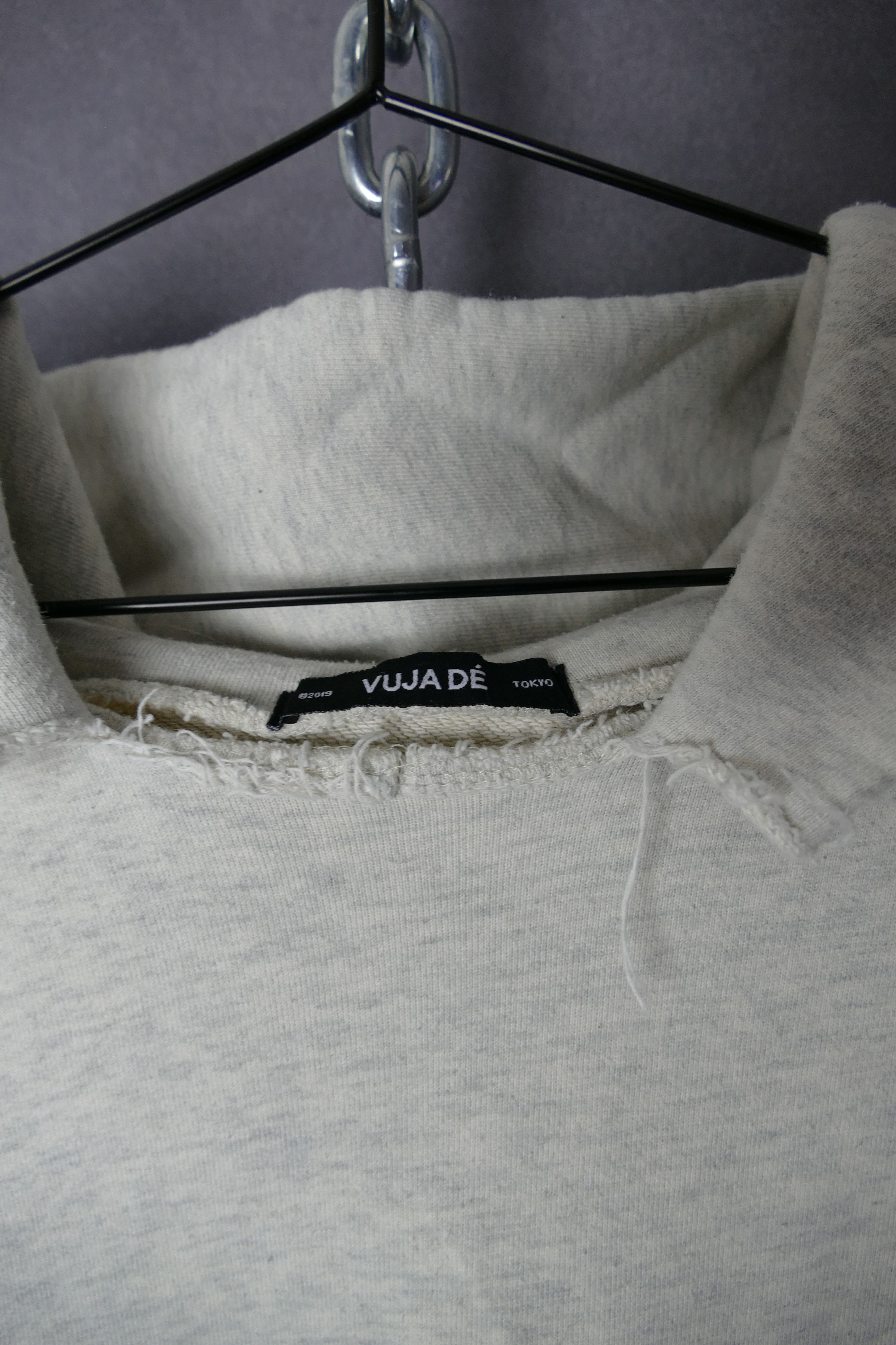 Vuja De VUJA DE Tokyo Mens Hoodie Grey Distressed Paint Splatter Size US S / EU 44-46 / 1 - 4 Thumbnail