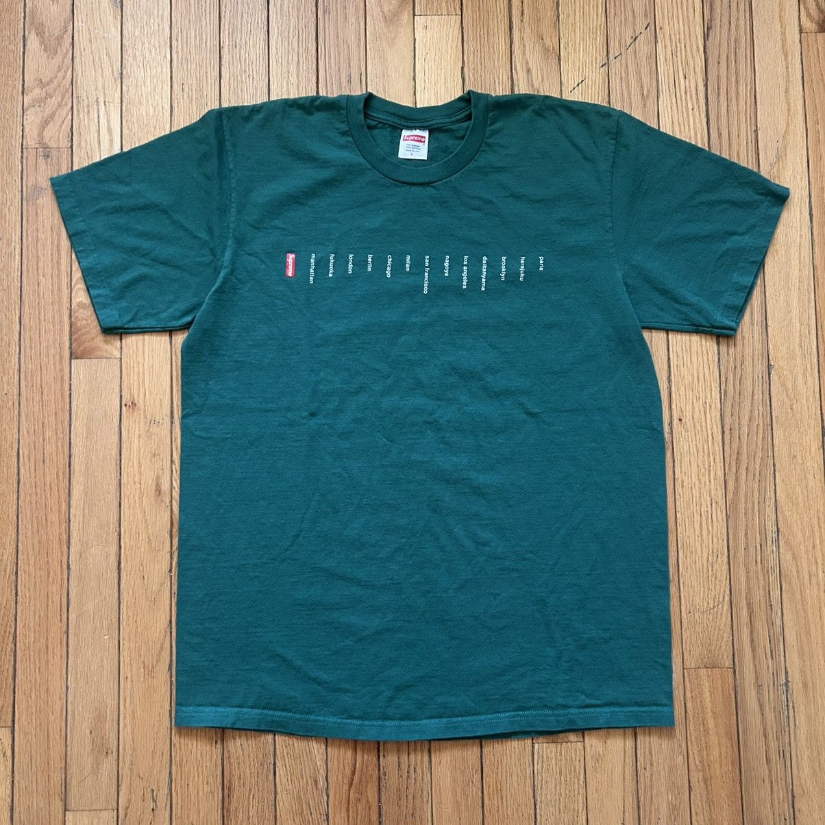 Supreme Supreme America's Most Wanted T Shirt in Mint | Grailed