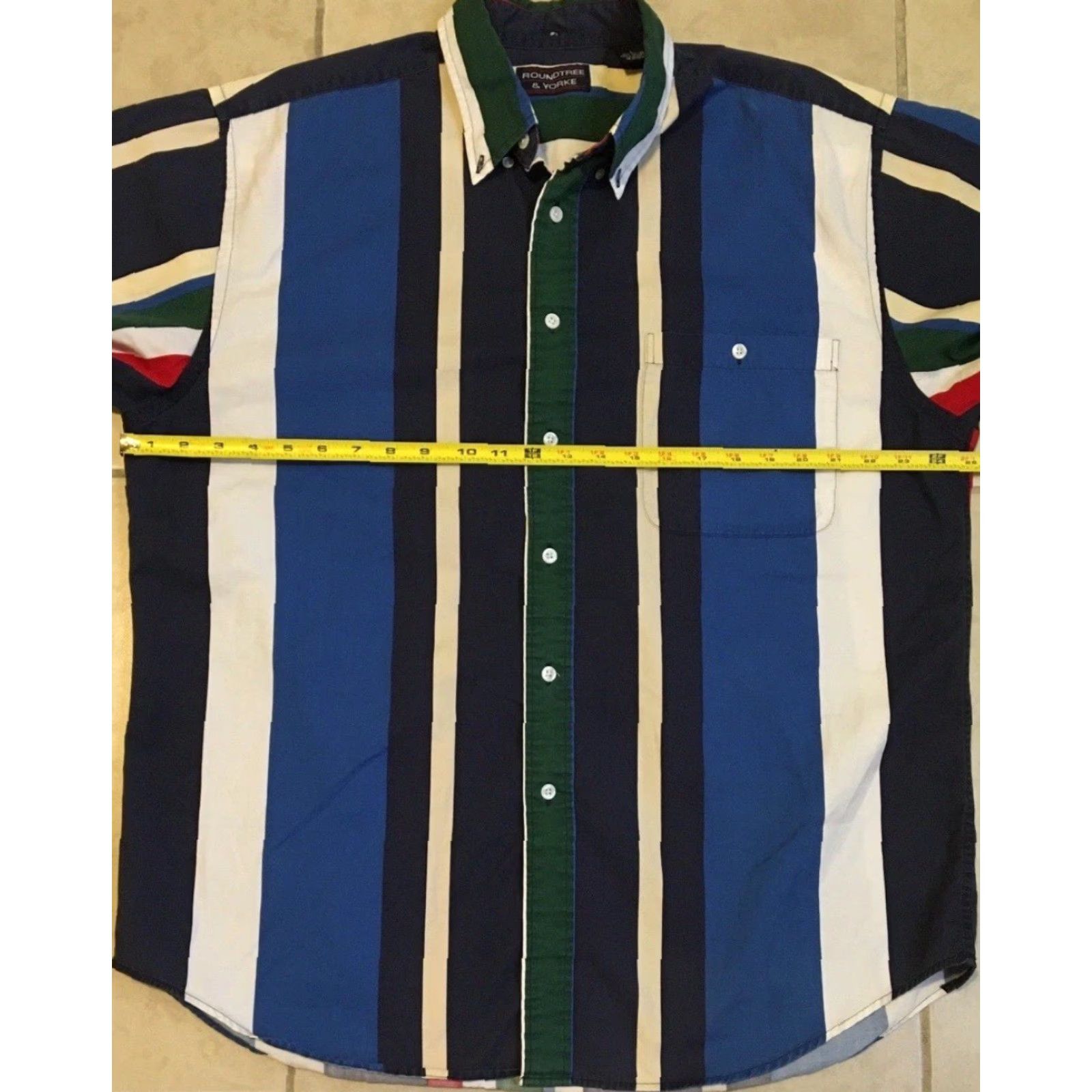 Gotcha VINTAGE 90s Striped Faded Button-Up Shirt L Surf Skate Beach Grunge AOP Vaporwave Gotcha OP 80 Size US L / EU 52-54 / 3 - 5 Thumbnail