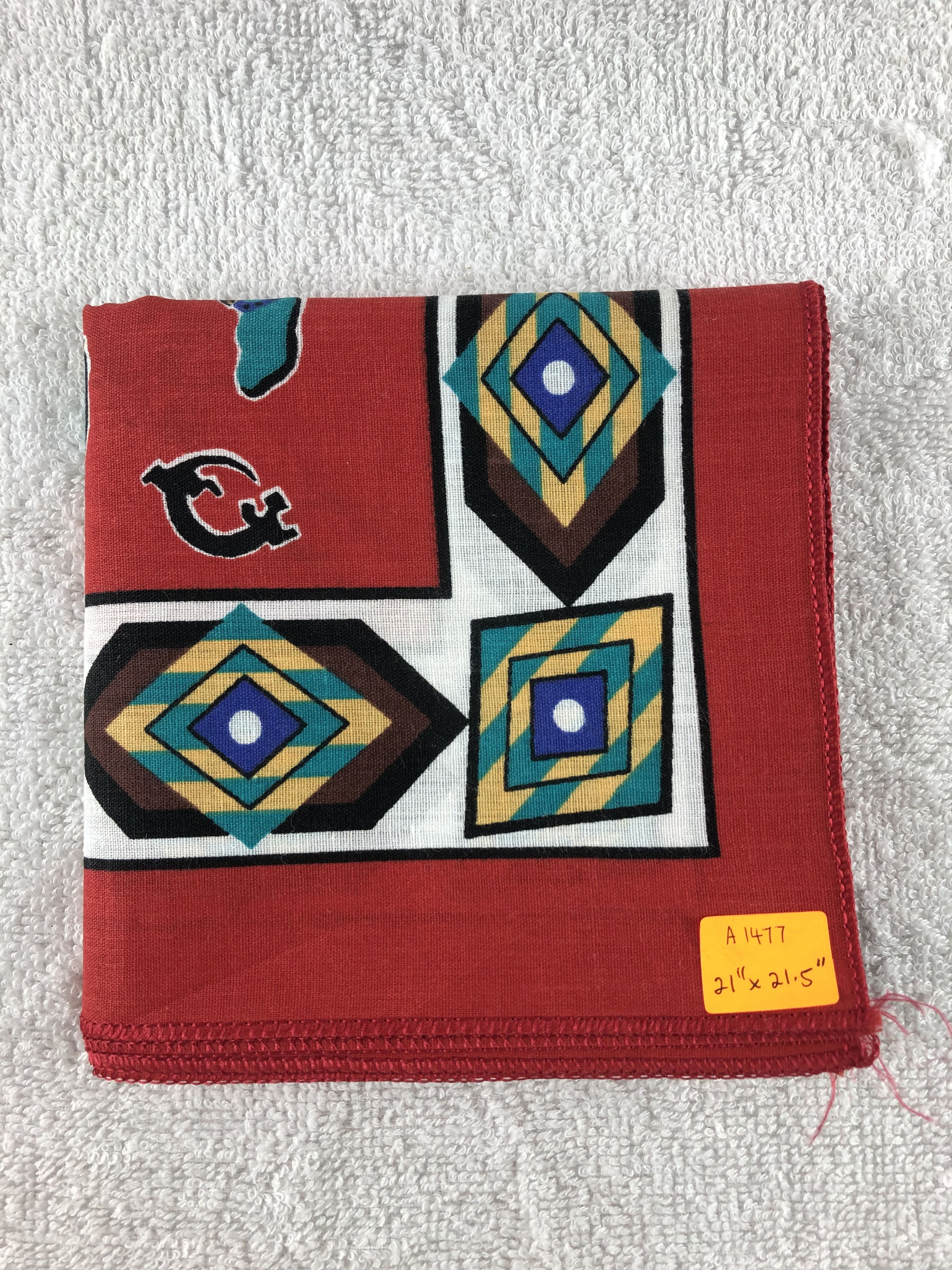 Vintage Paislee USA Handkerchief / Bandana / Neckerchief Size ONE SIZE - 6 Thumbnail