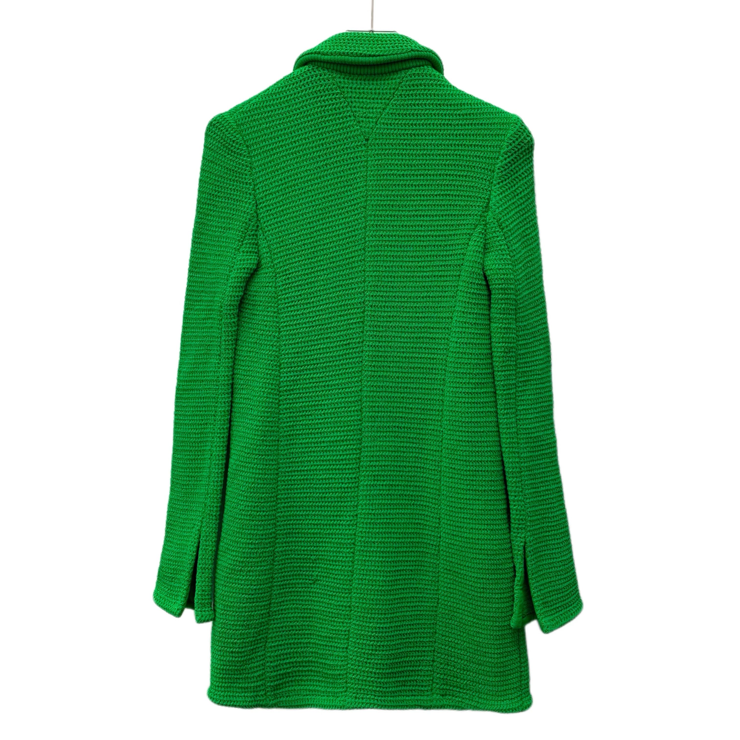 Bottega Veneta Bottega Veneta Jacket – Green Cotton (Size XXS) Size XXS / US 00 / IT 34 - 7 Thumbnail