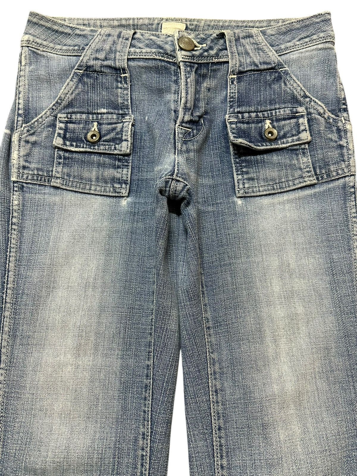 If Six Was Nine Vintage Japanese Brand Bush Pants Style Faded Wash Bootcut Size US 28 / EU 44 - 3 Thumbnail