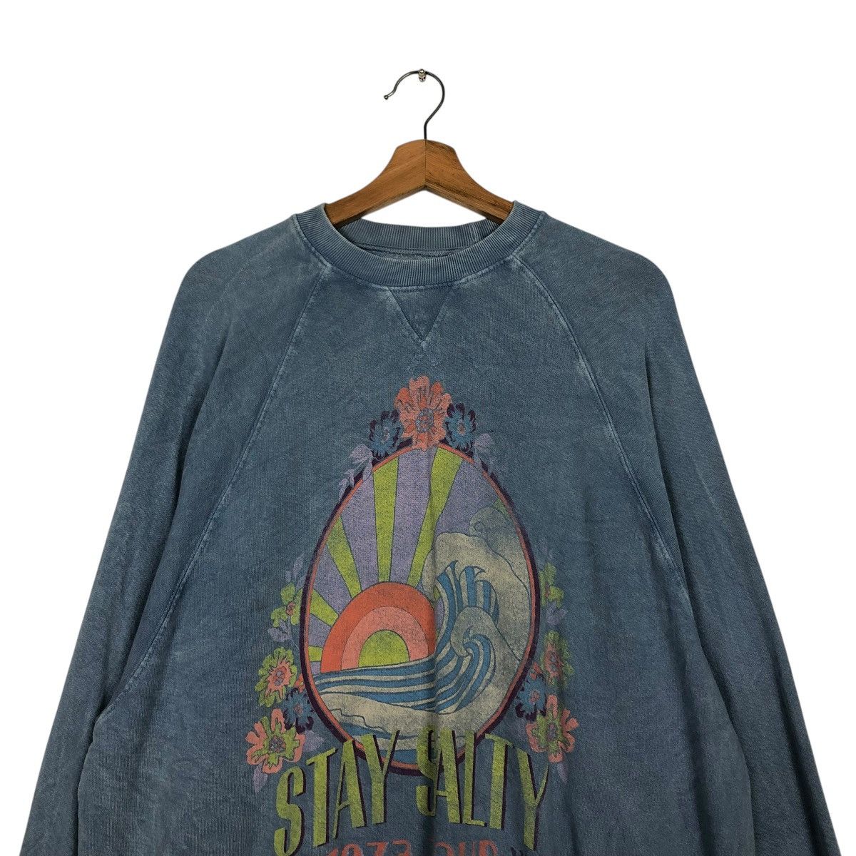 Billabong 🔥VINTAGE SWEATSHIRT BILLABONG X THE SALTY BLONDE BIG LOGO Size US M / EU 48-50 / 2 - 5 Thumbnail