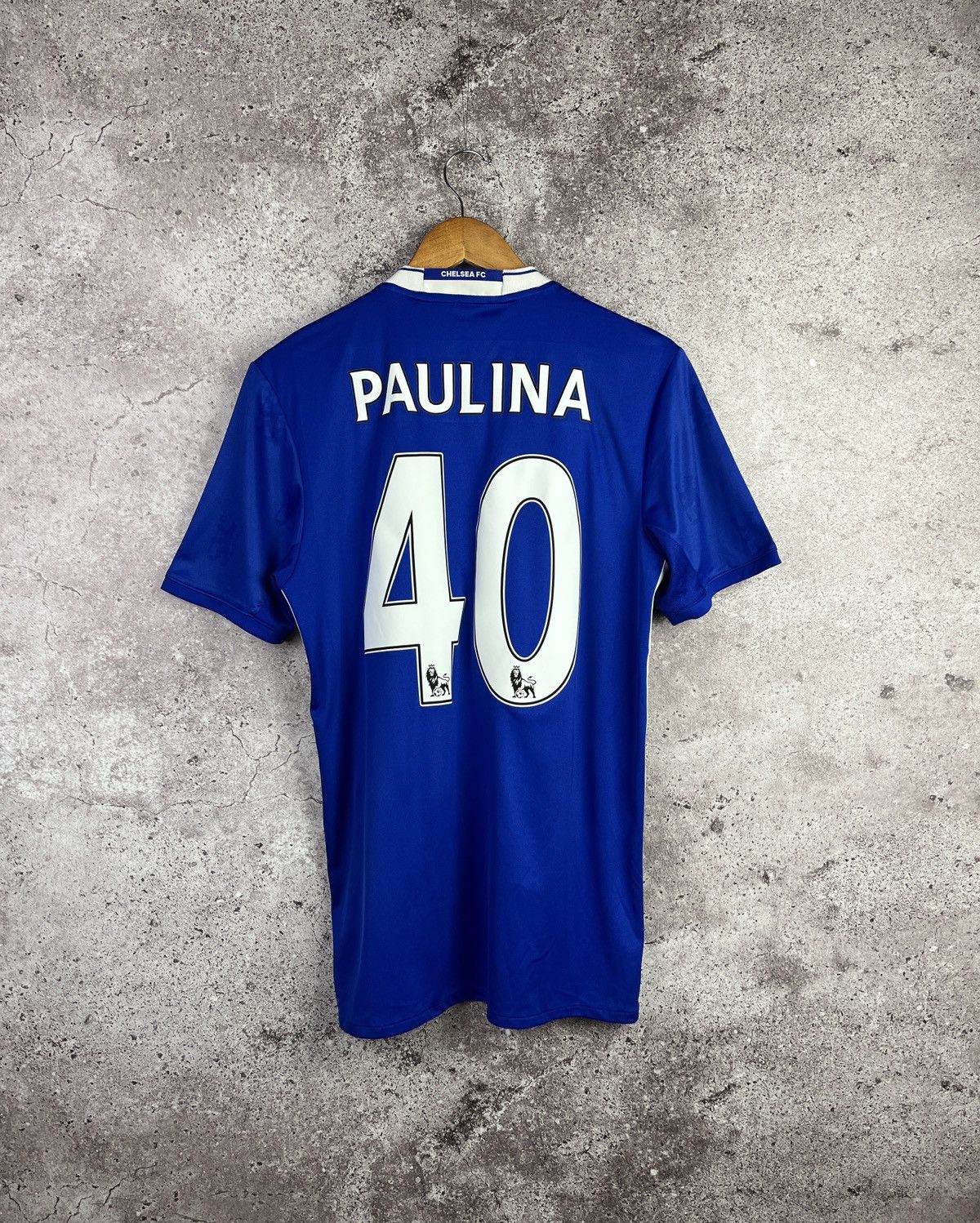 Chelsea Soccer Adidas Chelsea 2016 2017 Home Jersey EPL Print #40 Paulina Size US M / EU 48-50 / 2 - 2 Thumbnail