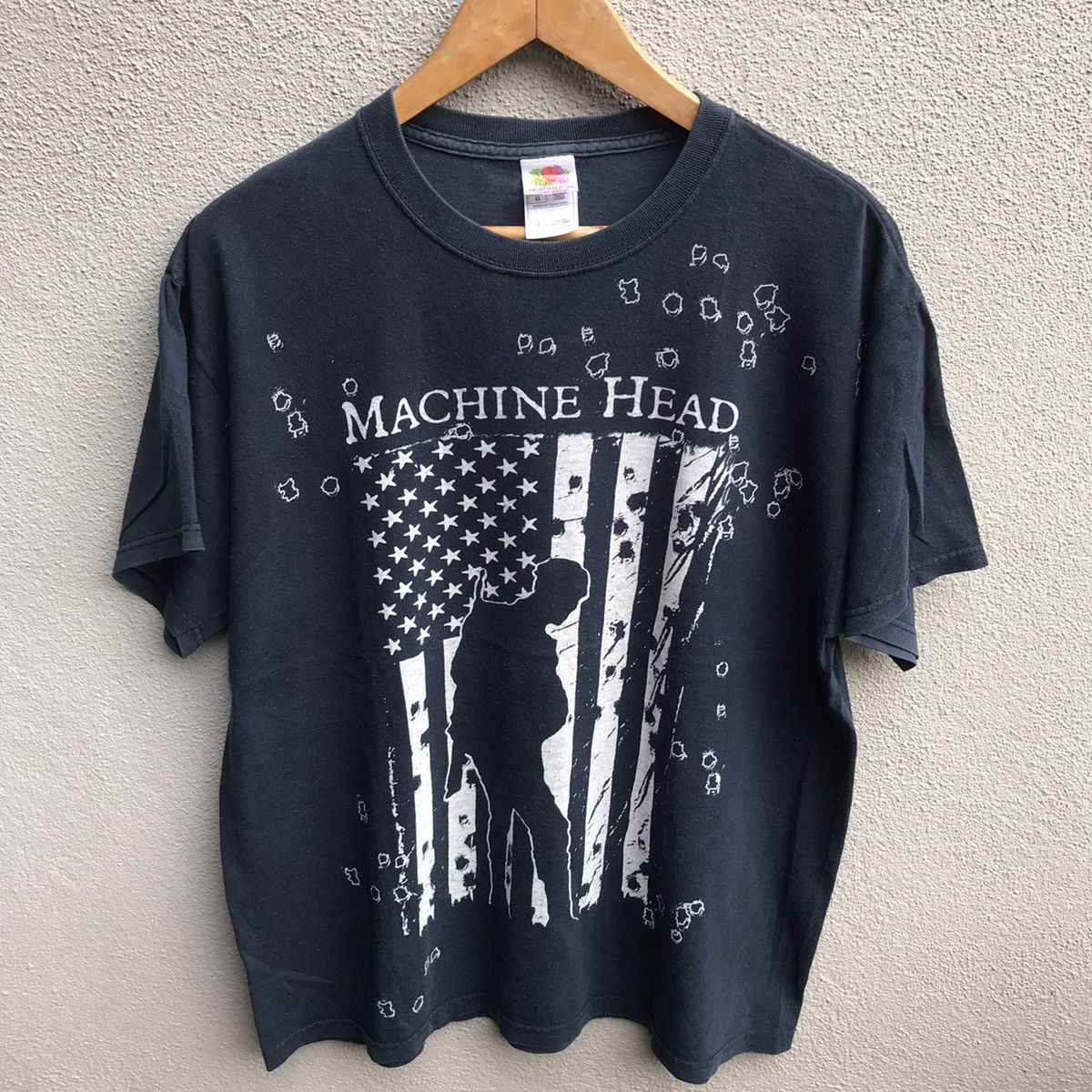 Band Tees Vintage MACHINE HEAD band all over print tee heavy metal Size US L / EU 52-54 / 3 - 2 Thumbnail