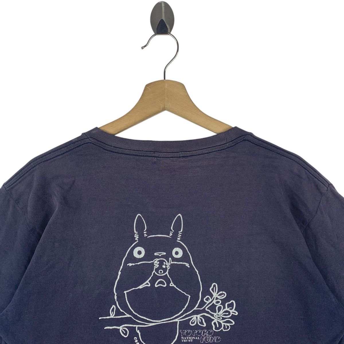 Anime × Japanese Brand × Vintage Vintage TOTORO FUND nibariki studio ghibli big printed tee Size US M / EU 48-50 / 2 - 9 Thumbnail