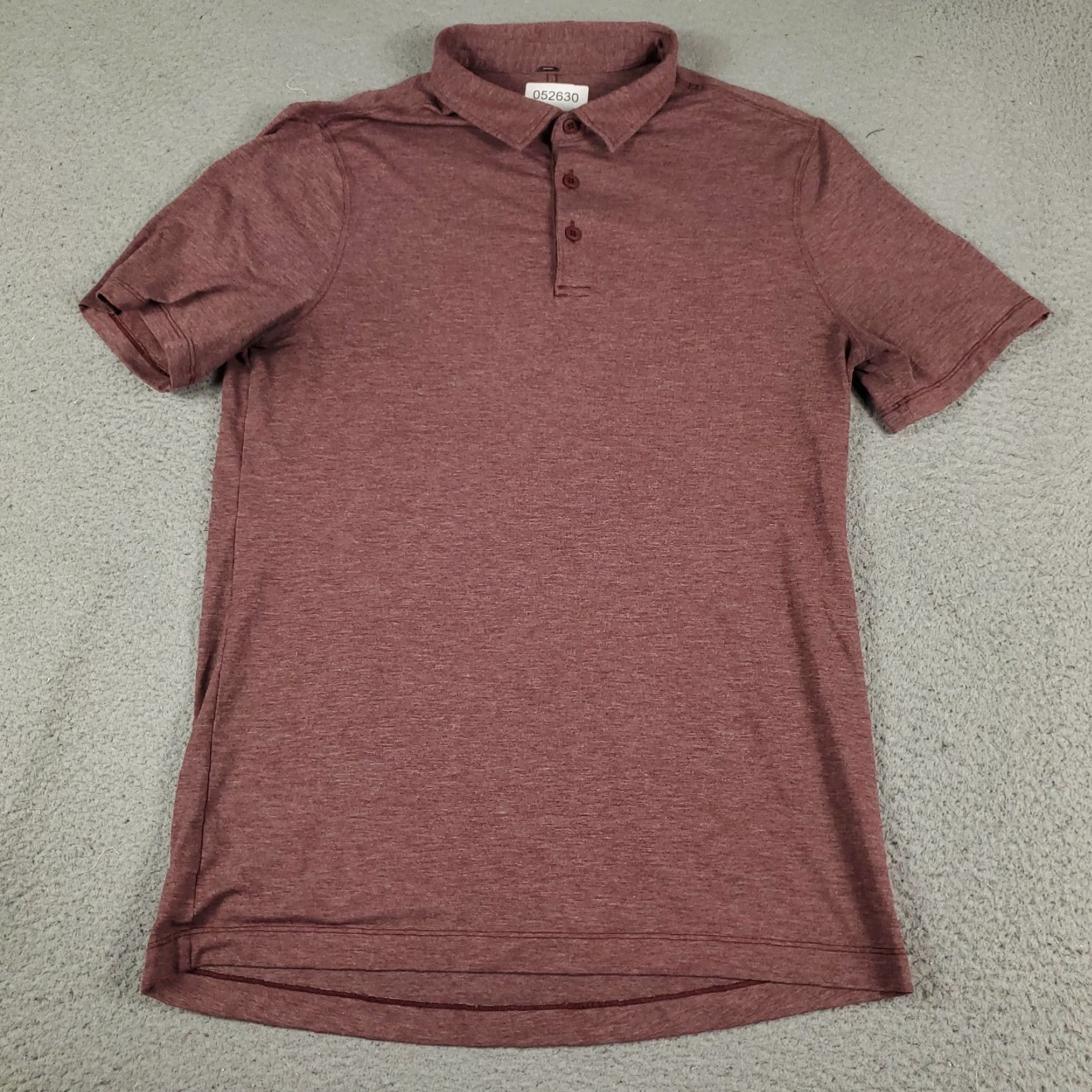 Lululemon Lululemon Polo Shirt Mens Small Red Tech Casual Short Sleeve Adult Size US S / EU 44-46 / 1 - 2 Thumbnail