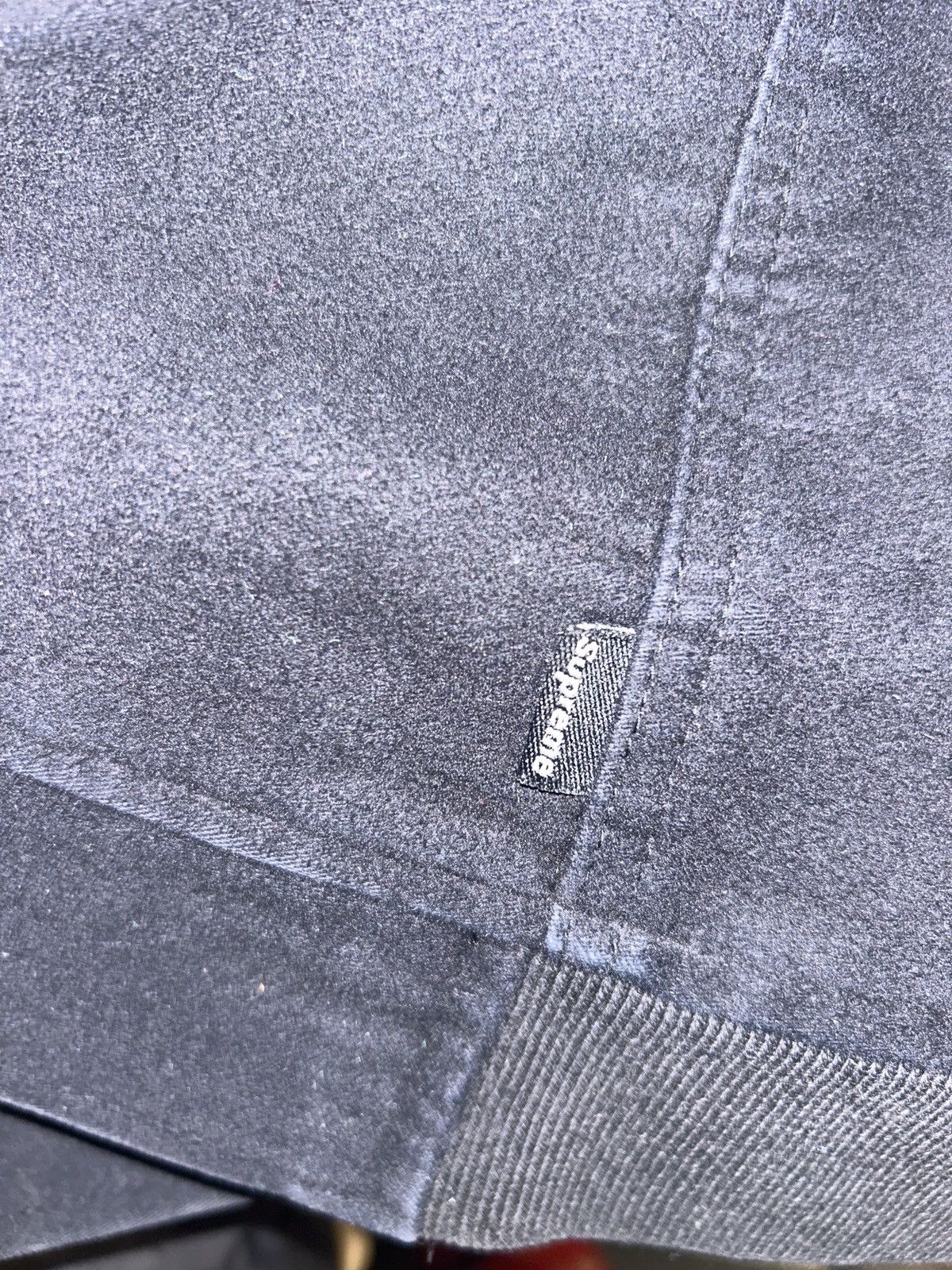 Supreme Black Supreme sued bomber jacket Size US XL / EU 56 / 4 - 4 Thumbnail