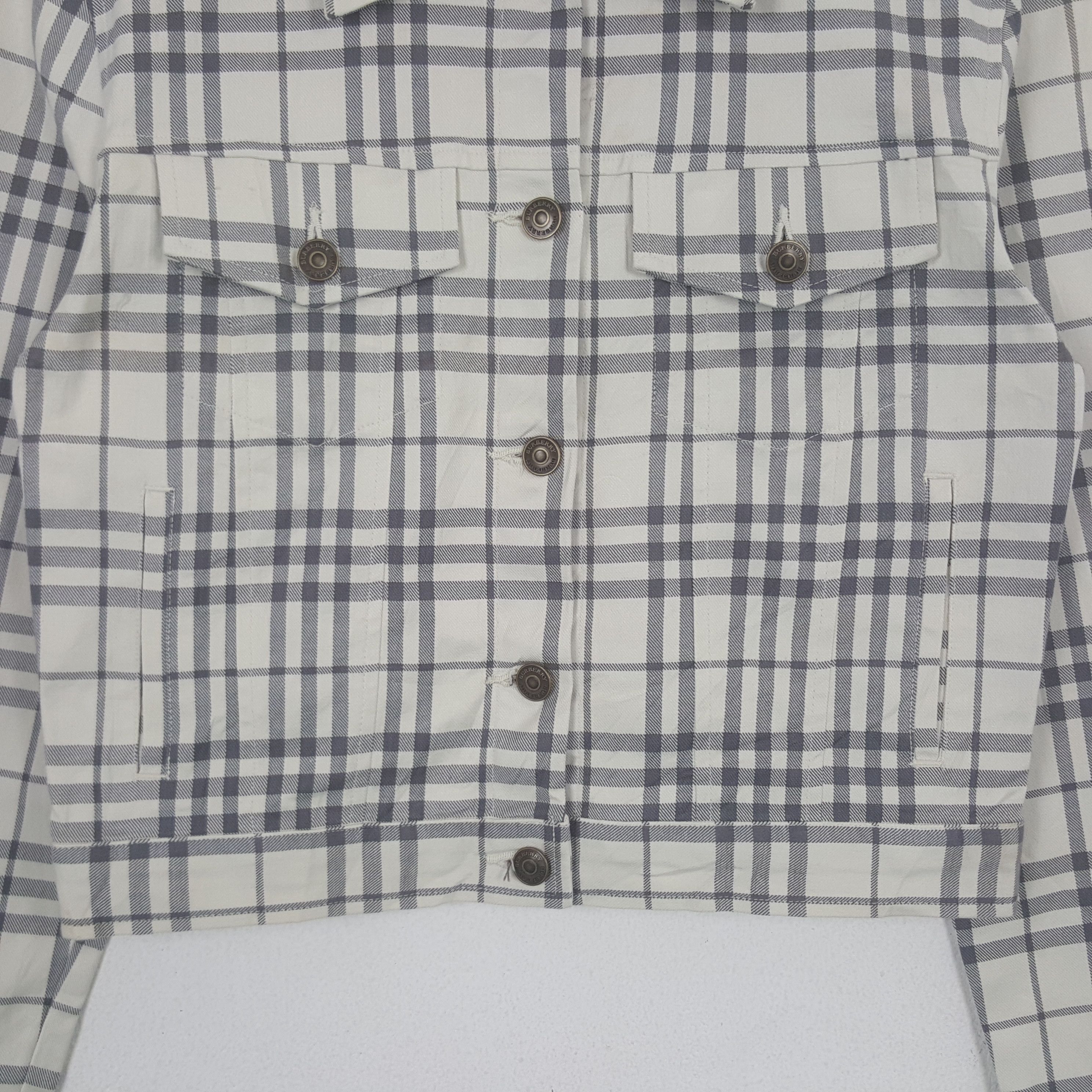Burberry Vintage Burberry Nova Check Designer Brand Jacket C298N18 Size XS / US 0-2 / IT 36-38 - 4 Thumbnail