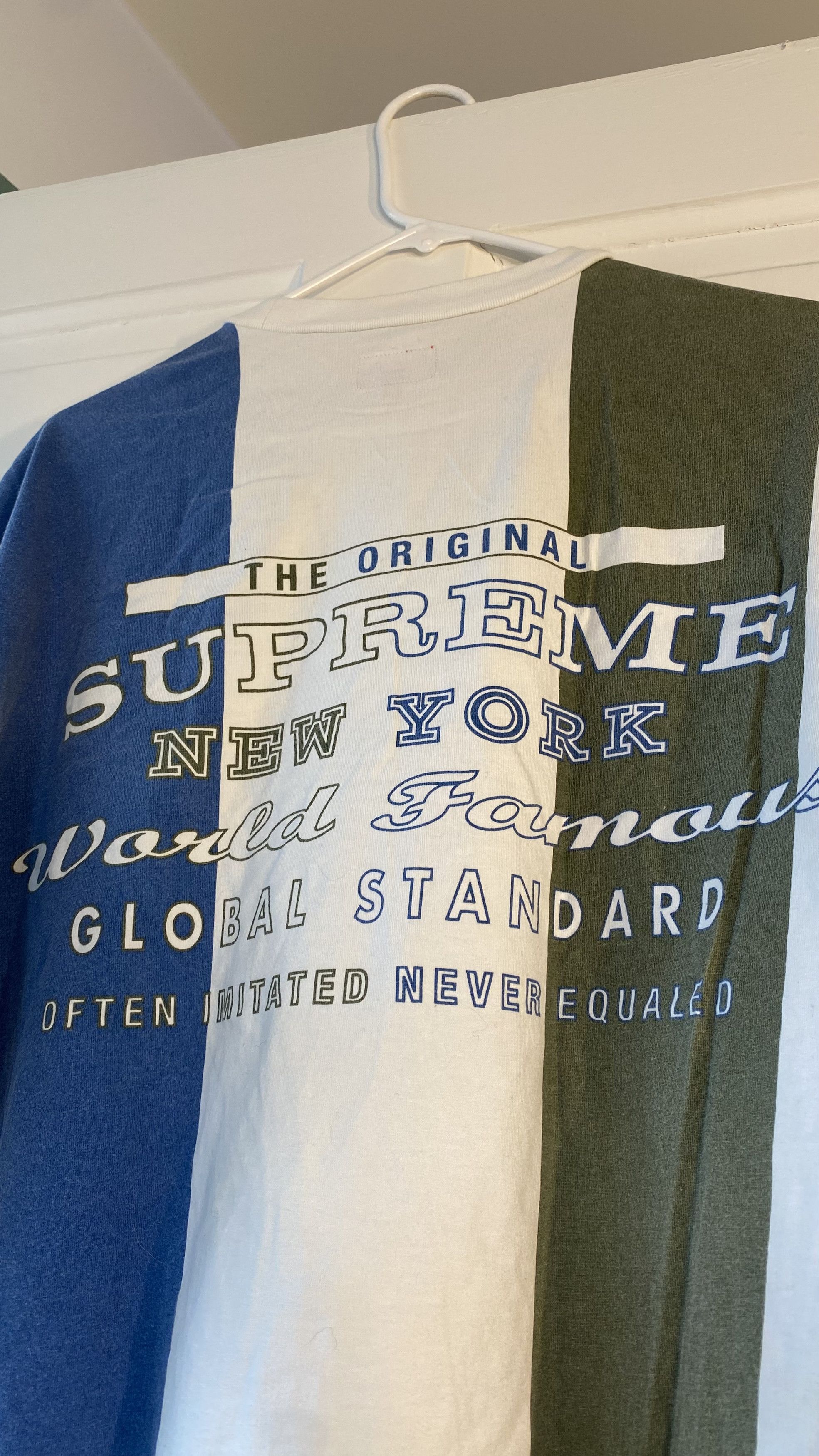 Supreme Supreme Global Standard Long-Sleeve Top 'Natural' Large Size US L / EU 52-54 / 3 - 1 Thumbnail
