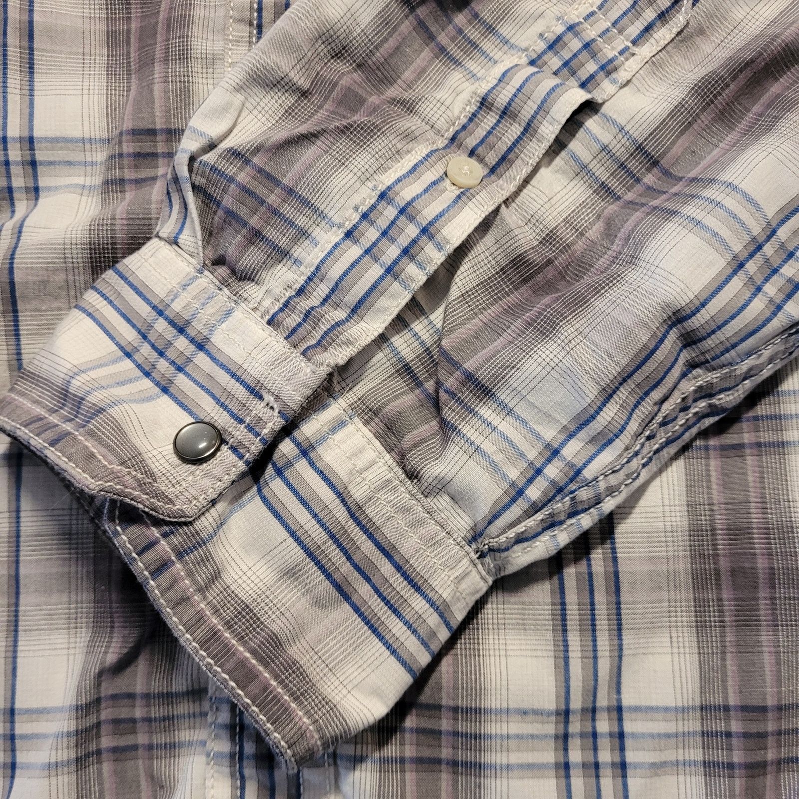 Urban Pipeline Urban Pipeline XL Western Shirt Snap Buttons Plaid Size US XL / EU 56 / 4 - 5 Thumbnail