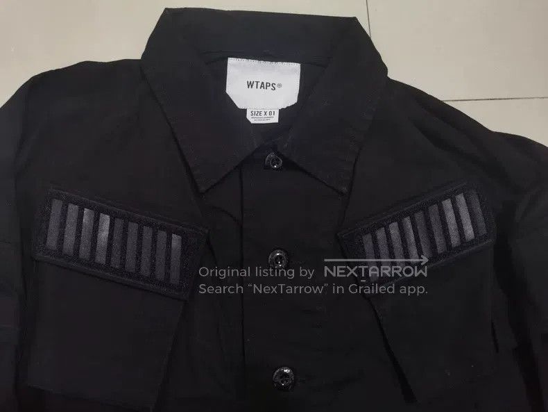 Wtaps Wtaps Black Ten-Pocket Jacket Size US S / EU 44-46 / 1 - 3 Thumbnail