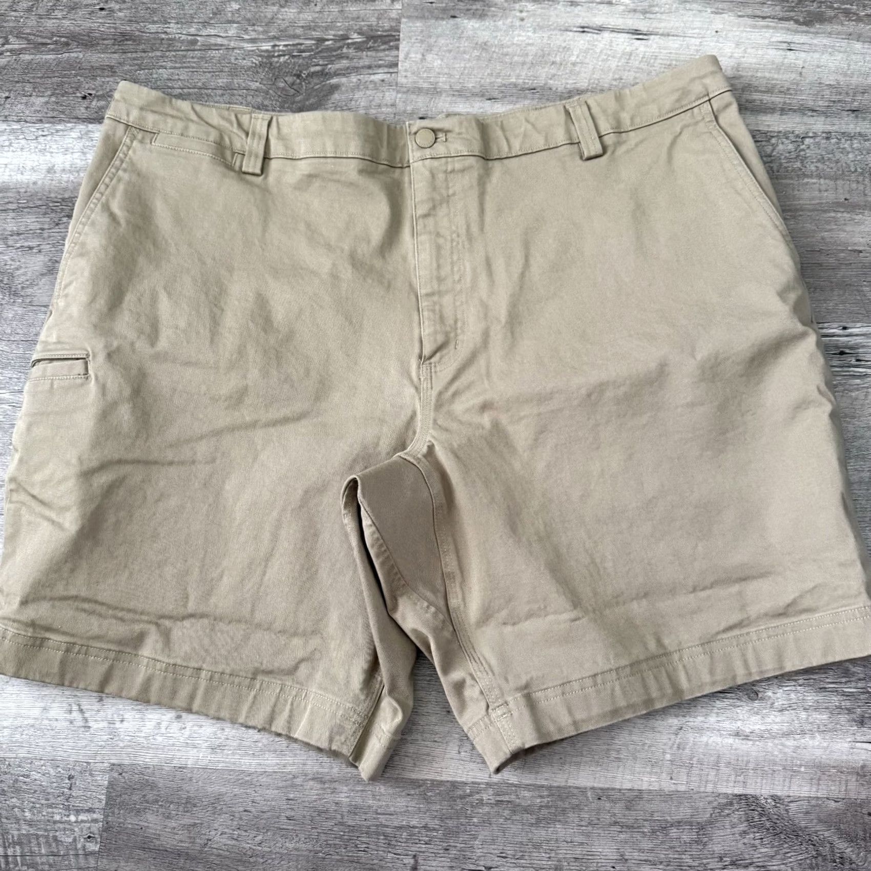 Vintage Duluth DuluthFlex Ballroom Shorts Mens 44 Khaki Roomy Utility Fit Shorts Size US 44 / EU 60 - 3 Thumbnail