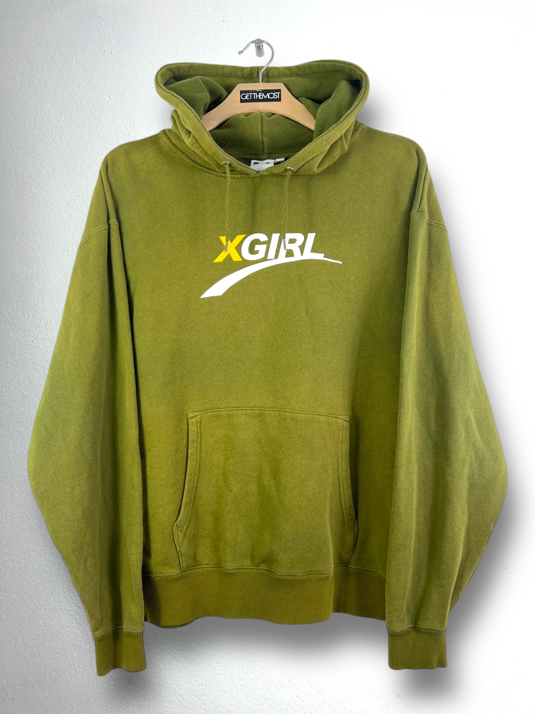 X-Girl X-Girl Logo Printed Hoodie (OSFA) GTMP019 Size ONE SIZE - 1 Thumbnail
