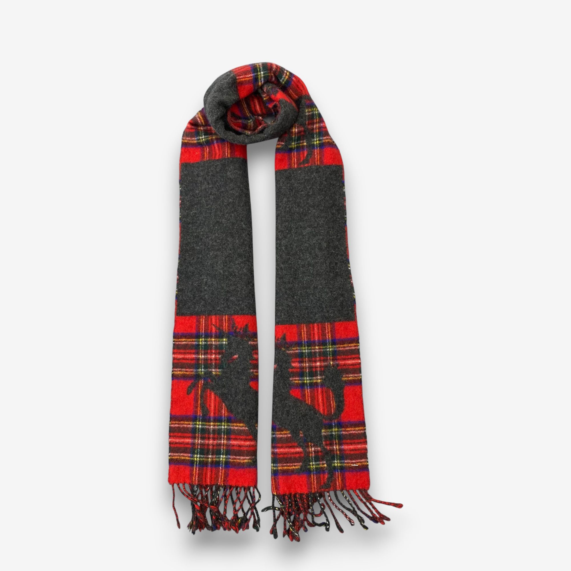 Vintage Vintage Glen Prince Scarf Muffler Wool Plaid Tartan Scarves Size ONE SIZE - 1 Thumbnail