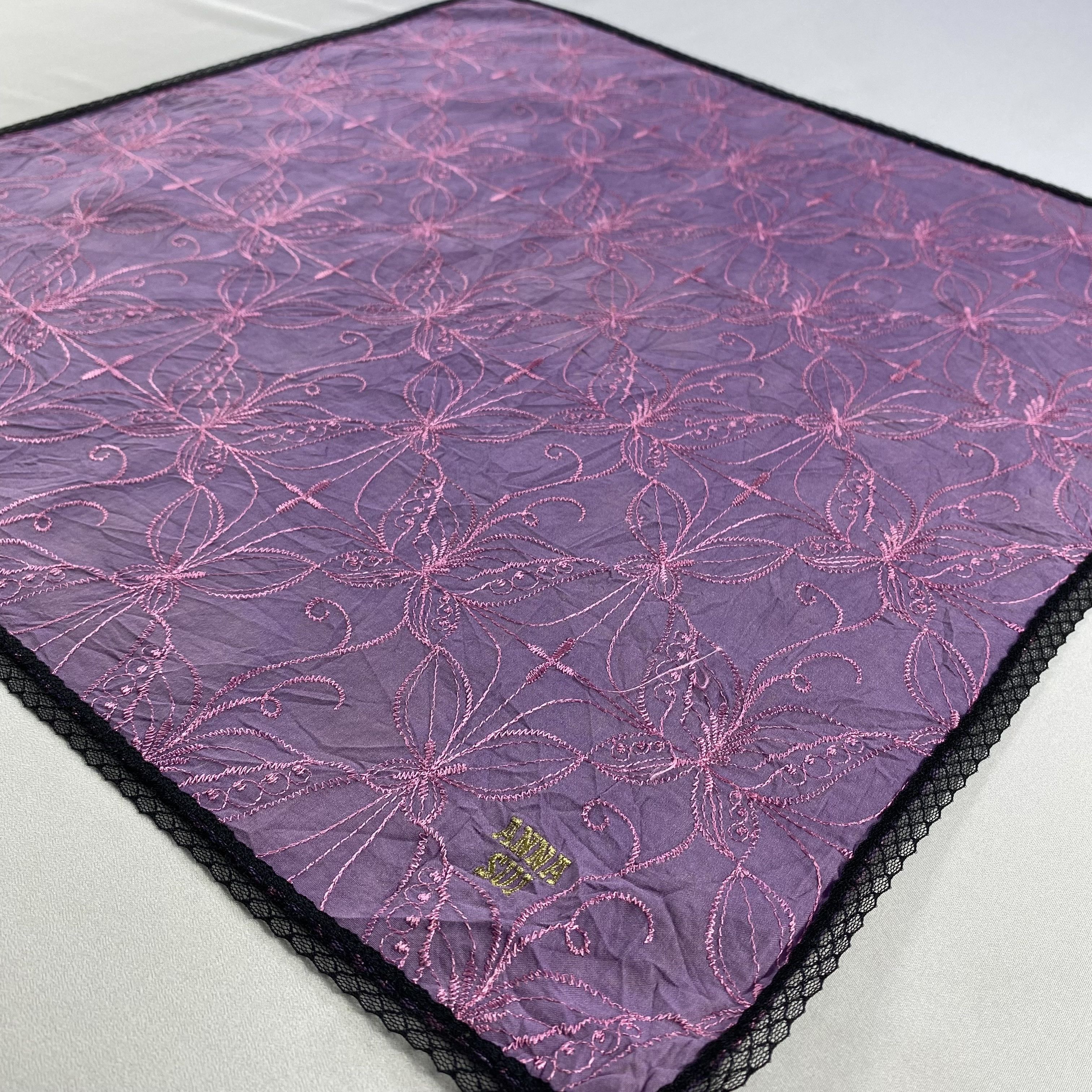 Vintage Anna Sui Bandana/ Handkerchief / Neckerchief Size ONE SIZE - 2 Thumbnail