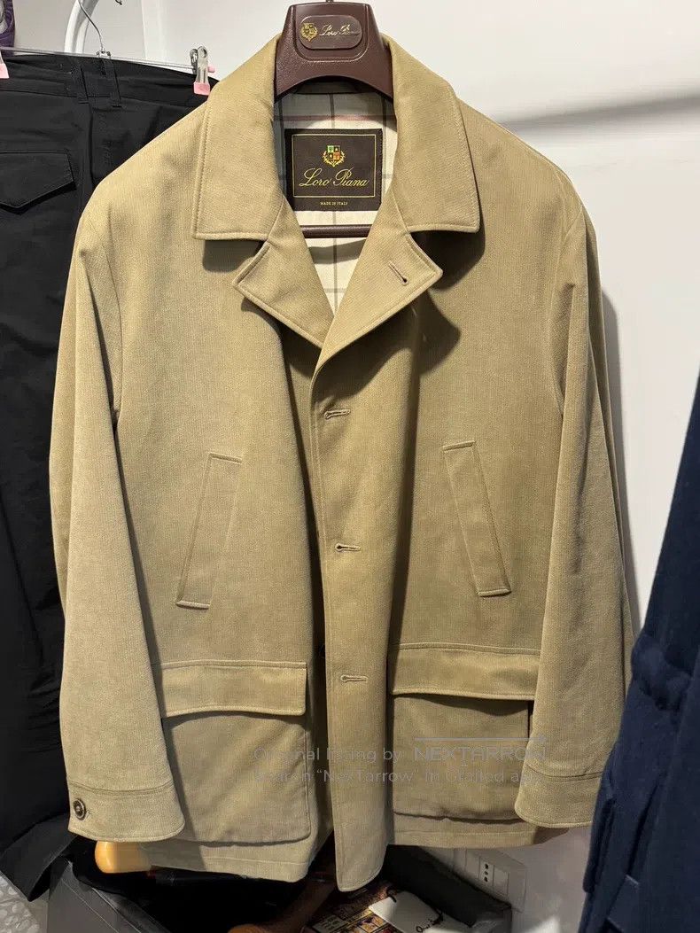 Loro Piana Loro Piana Trench coat jacket Size US XL / EU 56 / 4 - 1 Thumbnail