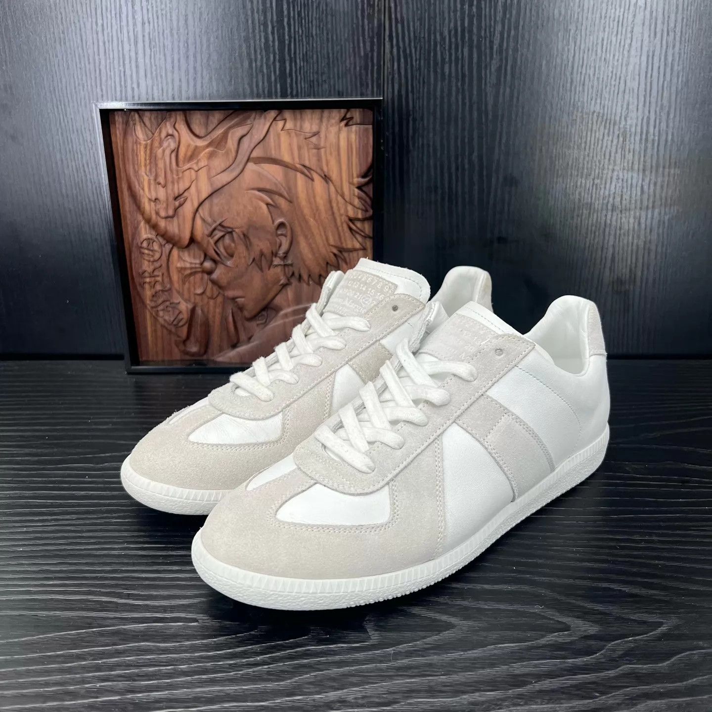 Maison Margiela MM6 Like New White German Trainer Size 41 With Box Size US 8 / EU 41 - 1 Thumbnail