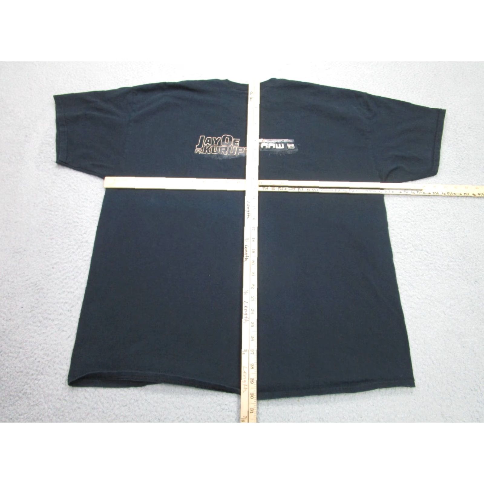 Gildan VINTAGE Jay Oe Shirt Mens 2XL Black Kurpt Rap Hip Hop Raw B T-Shirt Adult XXL West Coast Size US XXL / EU 58 / 5 - 5 Thumbnail