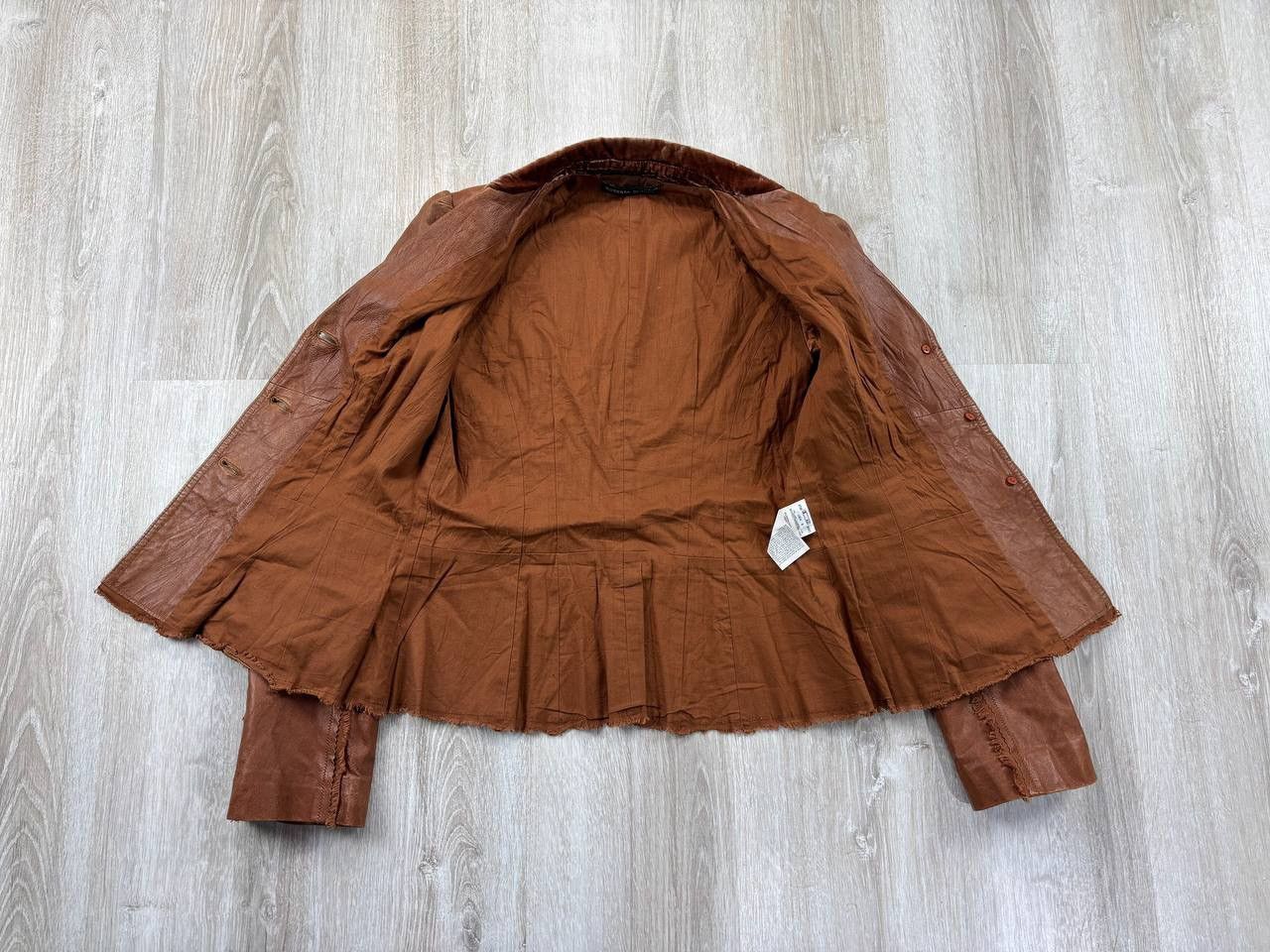 Japanese Brand × Vintage Womens leather jacket Roberta Scarpa Size 42 Size M / US 6-8 / IT 42-44 - 7 Thumbnail