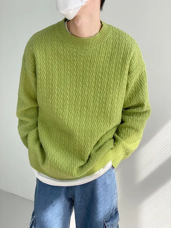 Vintage Sweater knitted Size US L / EU 52-54 / 3 - 3 Thumbnail