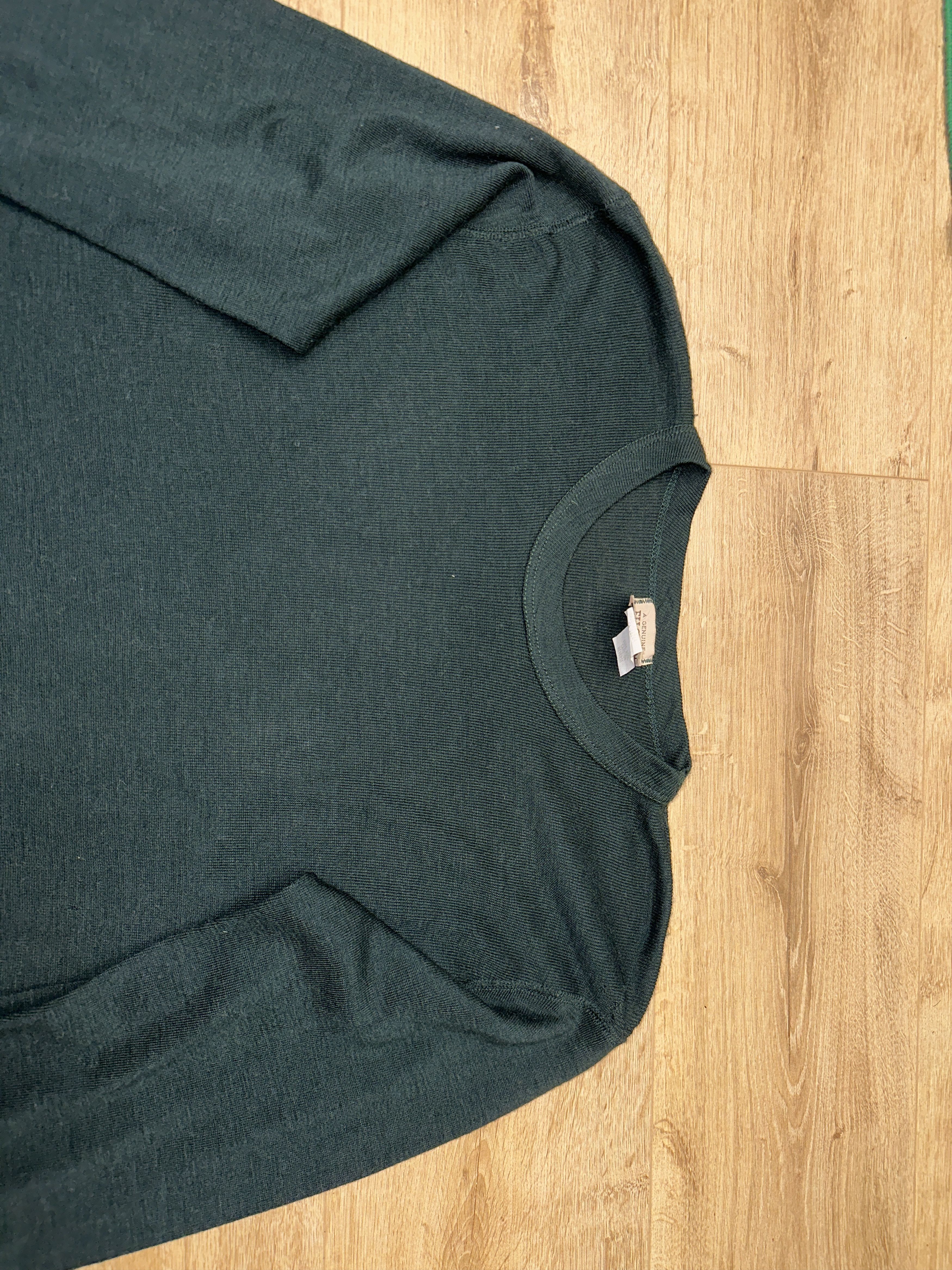 Filson Filson Wool Crewneck Shirt Green Sz M Repair Spots Vintage Size US M / EU 48-50 / 2 - 4 Thumbnail