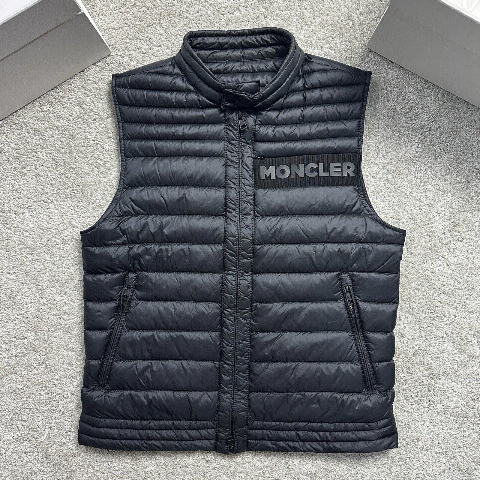 Moncler Moncler Roussilon Gilet Black - Size 2 (S) - Excellent Size US S / EU 44-46 / 1 - 1 Thumbnail