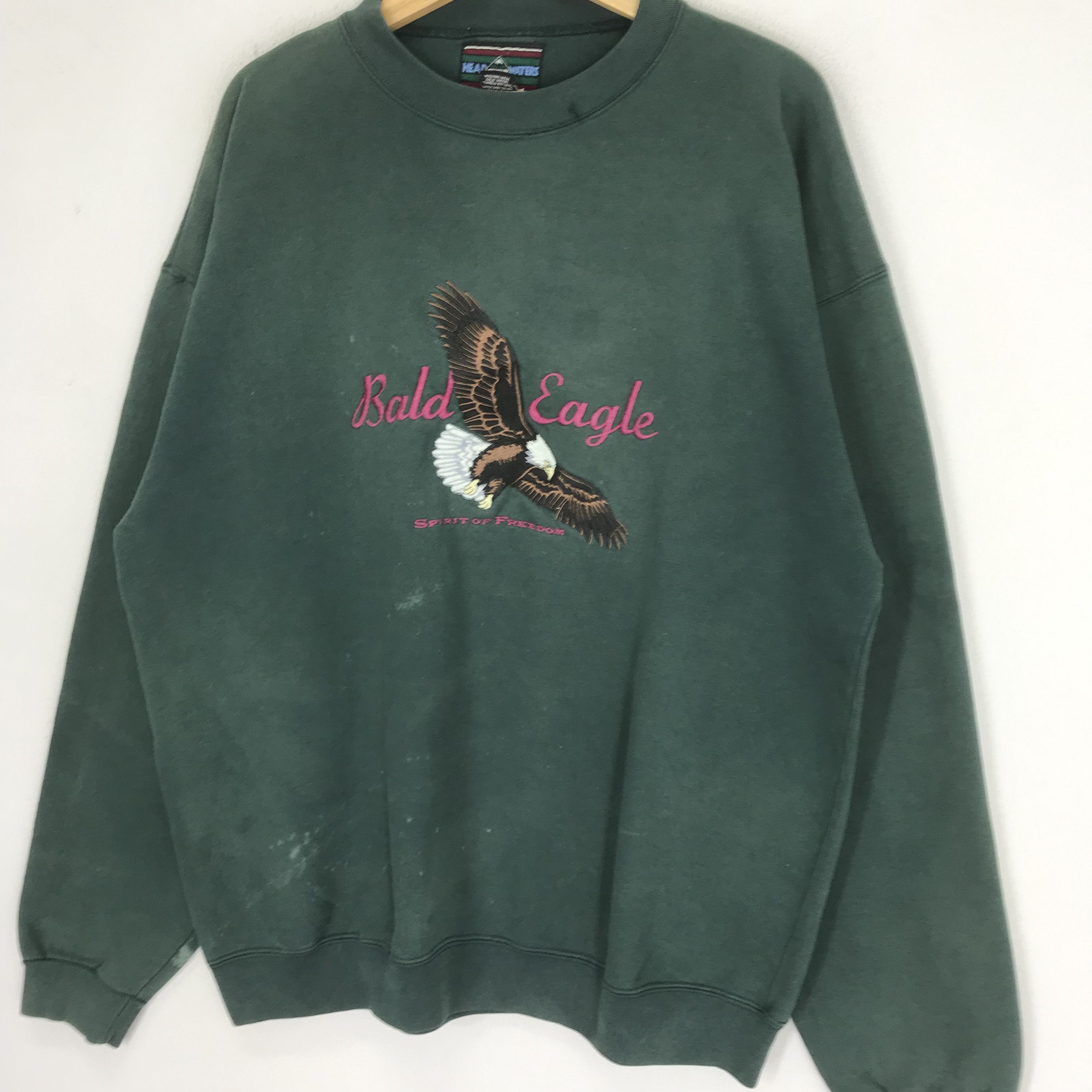 American Eagle Outfitters Vintage 90s Bald Eagle Sweatshirt Xlarge - 284 Size US XL / EU 56 / 4 - 3 Thumbnail