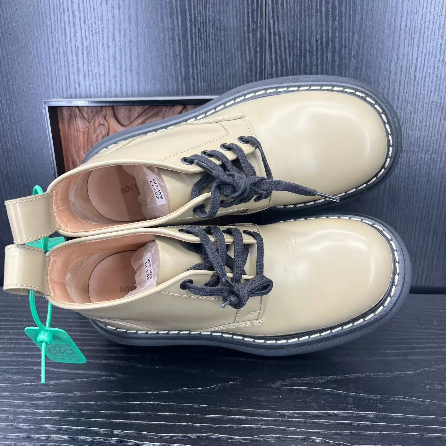 Bottega Veneta BV Bounce light brown boots 38 like new Size US 7.5 / IT 37.5 - 4 Thumbnail