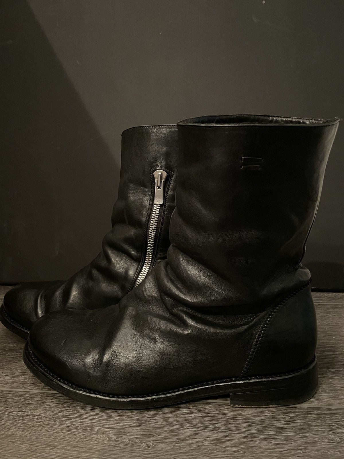 The Last Conspiracy sidezip leather boot Size US 10 / EU 43 - 3 Thumbnail
