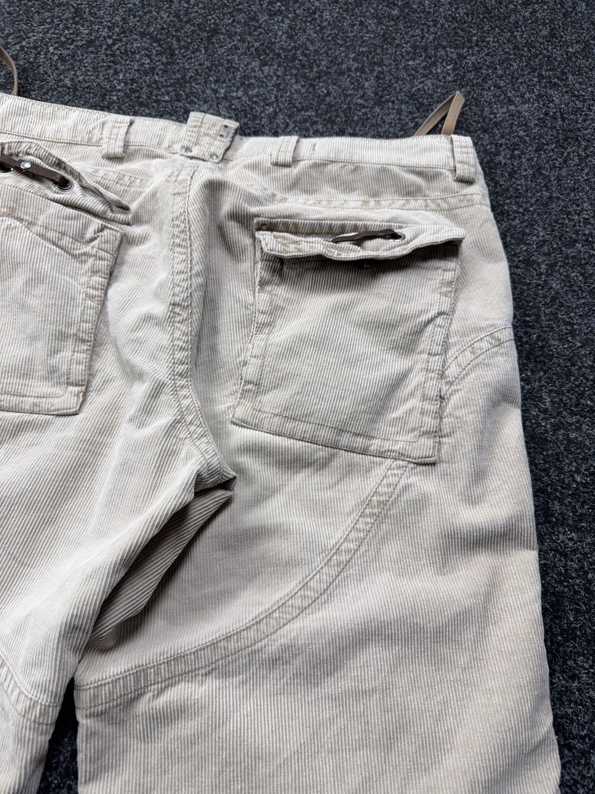 Japanese Brand Wisdom WSF Corduroy Utility Cargo Pants Military Techwear Size US 38 / EU 54 - 16 Thumbnail