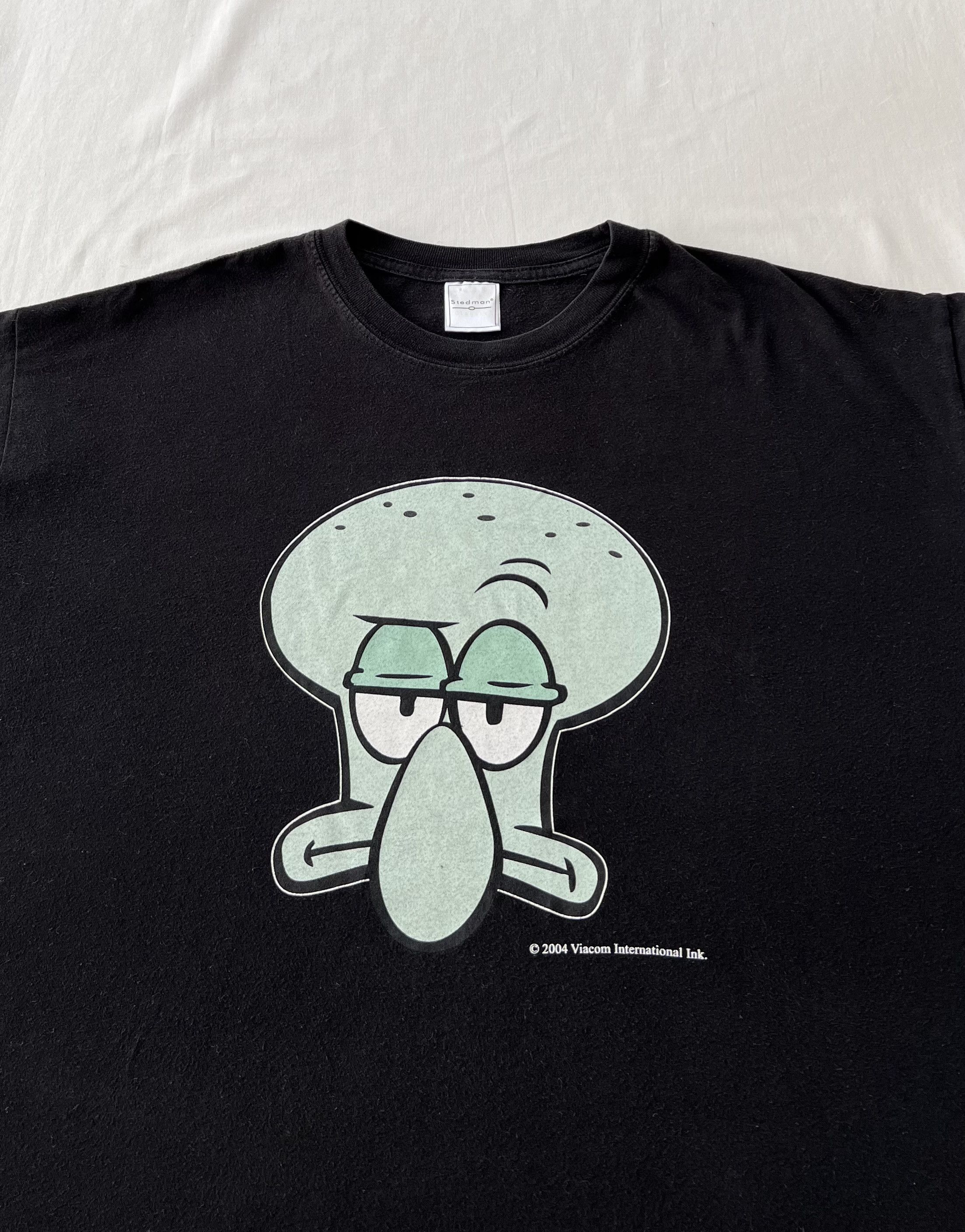 Cartoon Network Vintage 2004 SpongeBob SquarePants Squidward Cartoon T-shirt Size US L / EU 52-54 / 3 - 3 Thumbnail