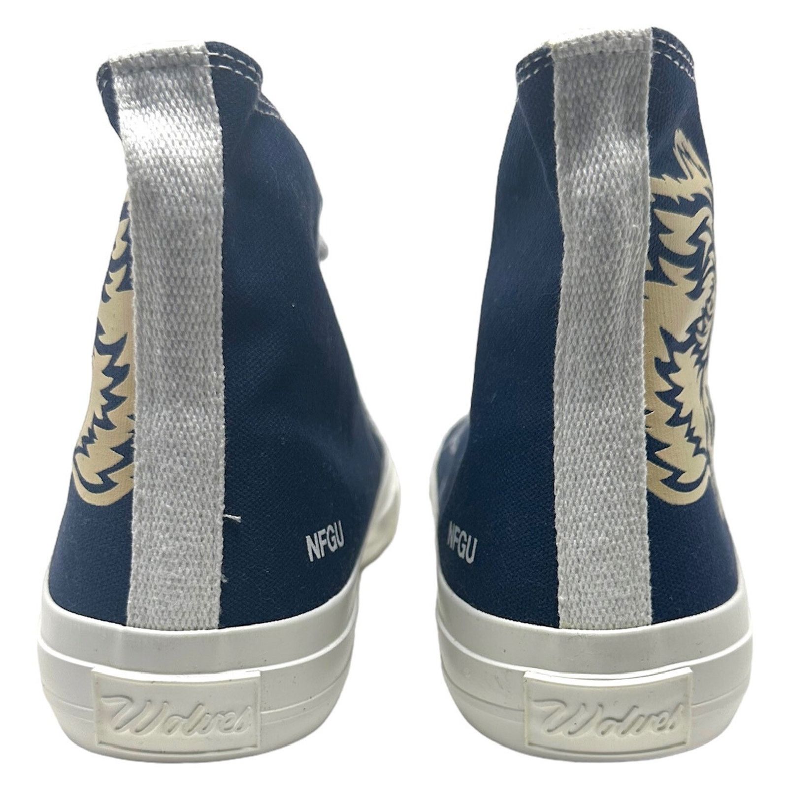 Darc Sport Darc Sport High Top Shoes W1-DIOS Wolves Forever in Navy/Tan Size US 7.5 / EU 40-41 - 5 Thumbnail