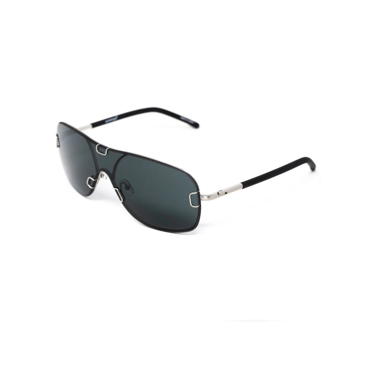 Yohji Yamamoto Yohji Yamamoto Sunglasses Silver and Grey Size ONE SIZE - 1 Thumbnail